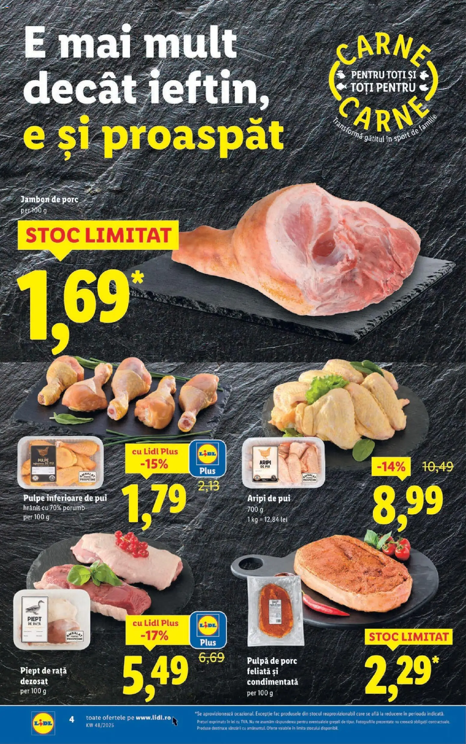 Catalog LIDL 24 - 29 Noiembrie 2025 | Pagina 4 | Produse: Hacıyatmaz Kedi Oyuncağı, Rață, Porumb