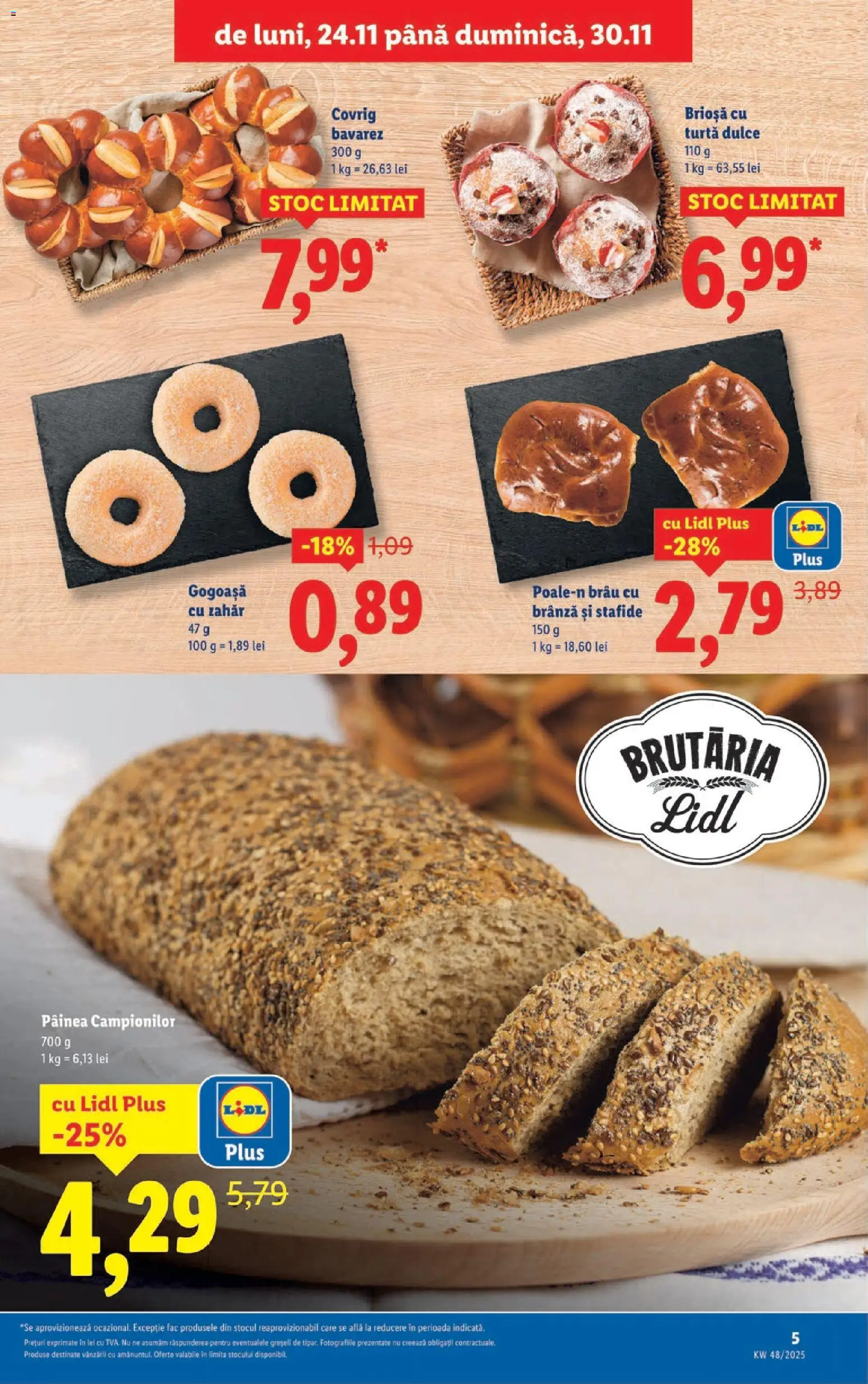 Catalog LIDL 24 - 29 Noiembrie 2025 | Pagina 5 | Produse: Divan, Stafide, Turtă dulce, Zahăr