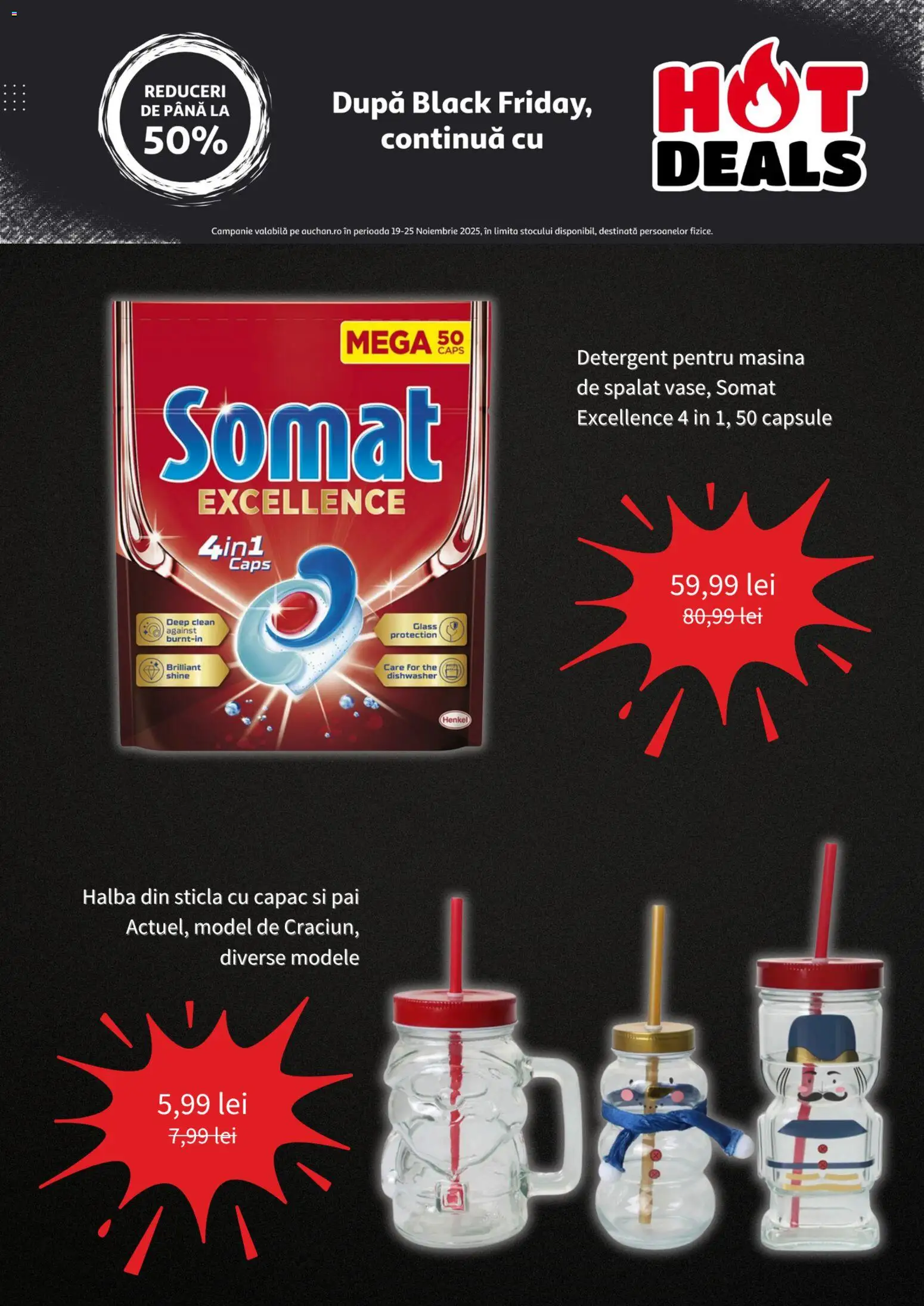 Catalog Auchan 19 - 24 Noiembrie 2025 | Pagina 6 | Produse: Pomelo, Detergent