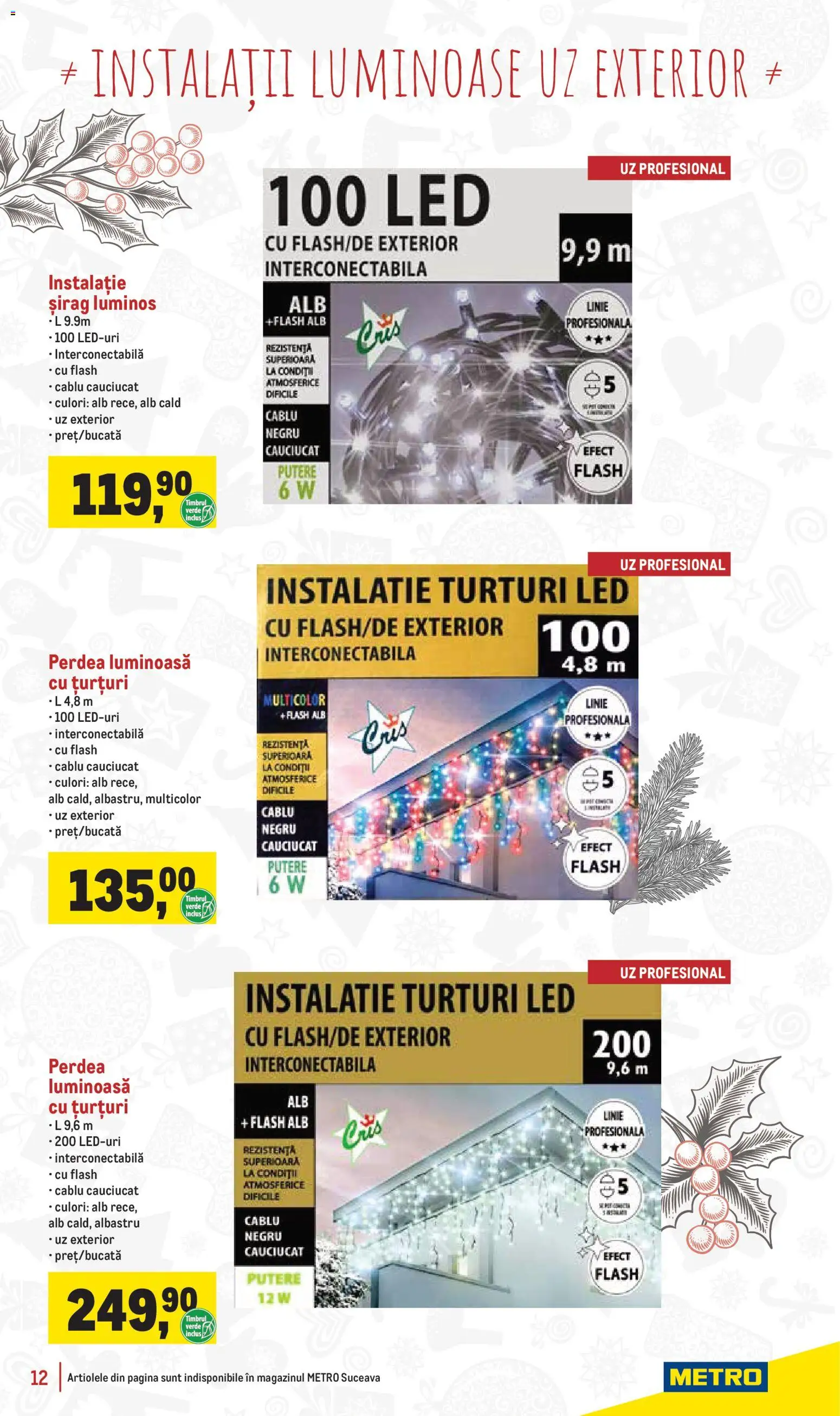 Catalog METRO 18 Noiembrie - 30 Decembrie 2025 | Pagina 12 | Produse: Cablu, Babak, Perdea