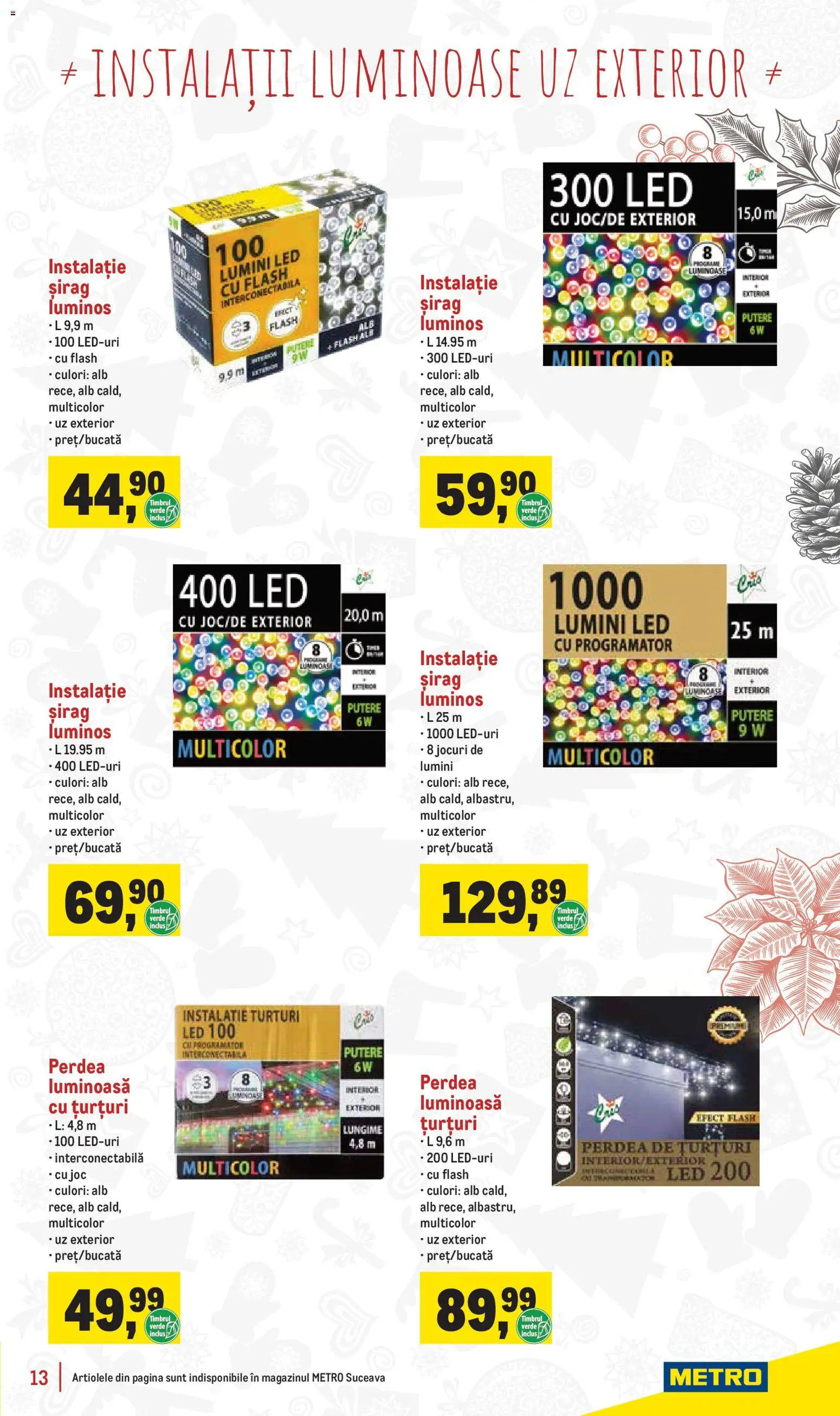 Catalog METRO 18 Noiembrie - 30 Decembrie 2025 | Pagina 13 | Produse: Joc, Babak, Perdea