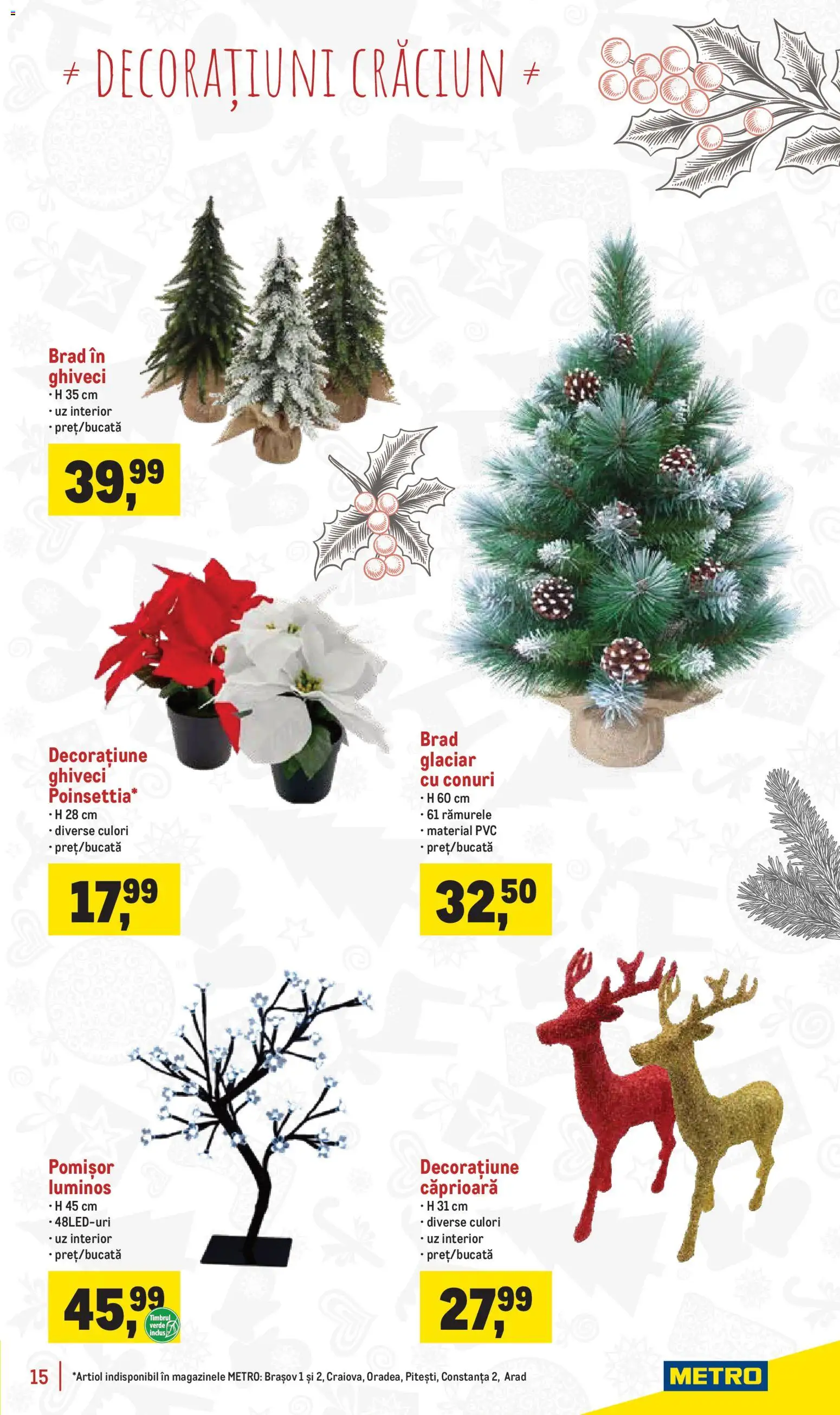 Catalog METRO 18 Noiembrie - 30 Decembrie 2025 | Pagina 15 | Produse: Ghiveci