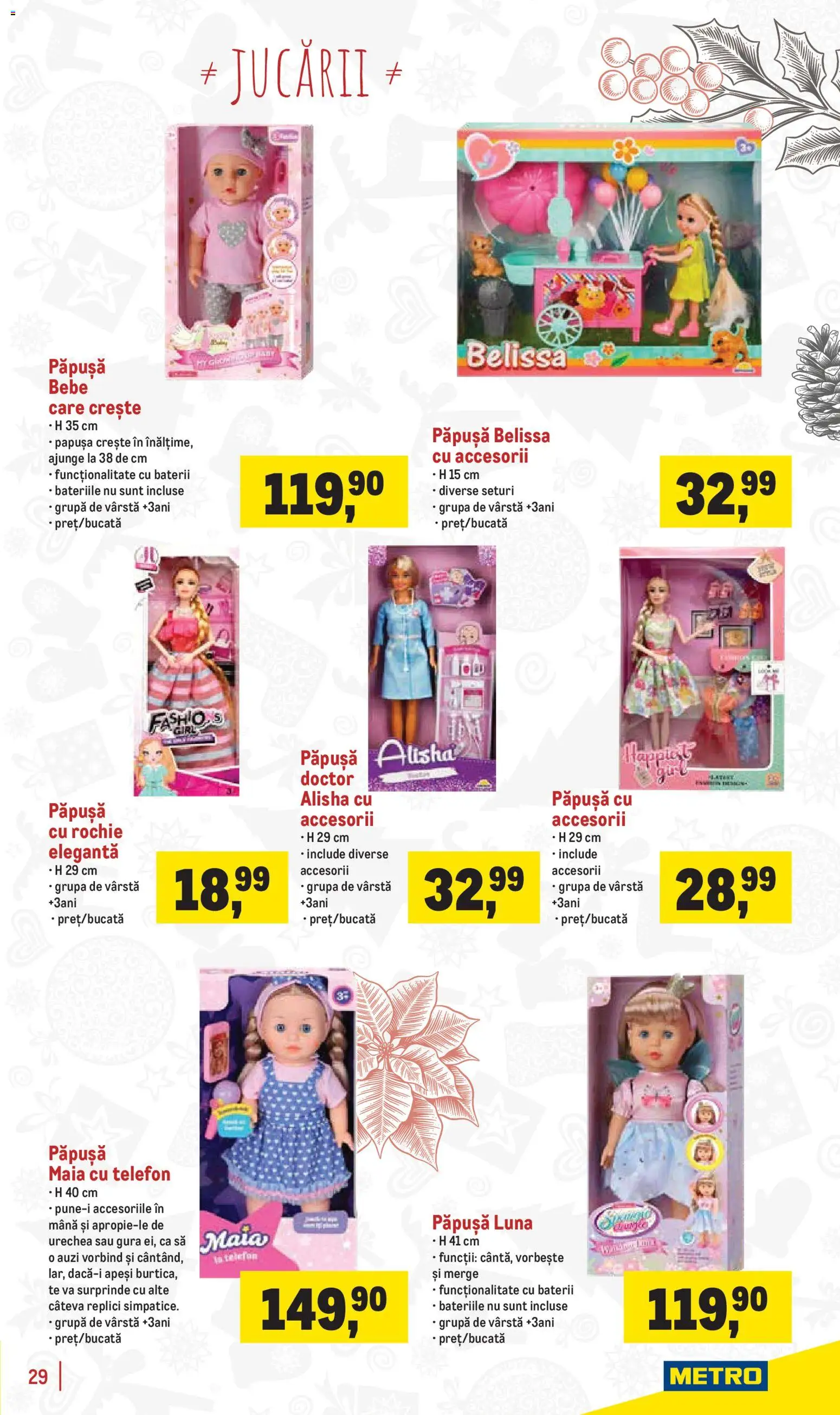 Catalog METRO 18 Noiembrie - 30 Decembrie 2025 | Pagina 29 | Produse: Rochie, Telefon, Baterii