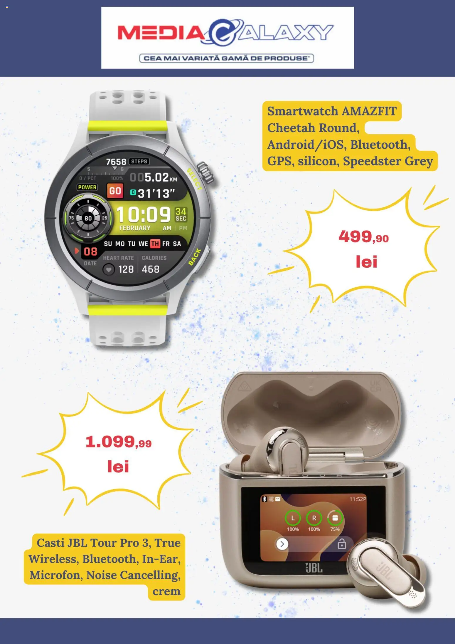 Catalog Media Galaxy 20 - 25 Noiembrie 2025 | Pagina 2 | Produse: Căști, Smartwatch
