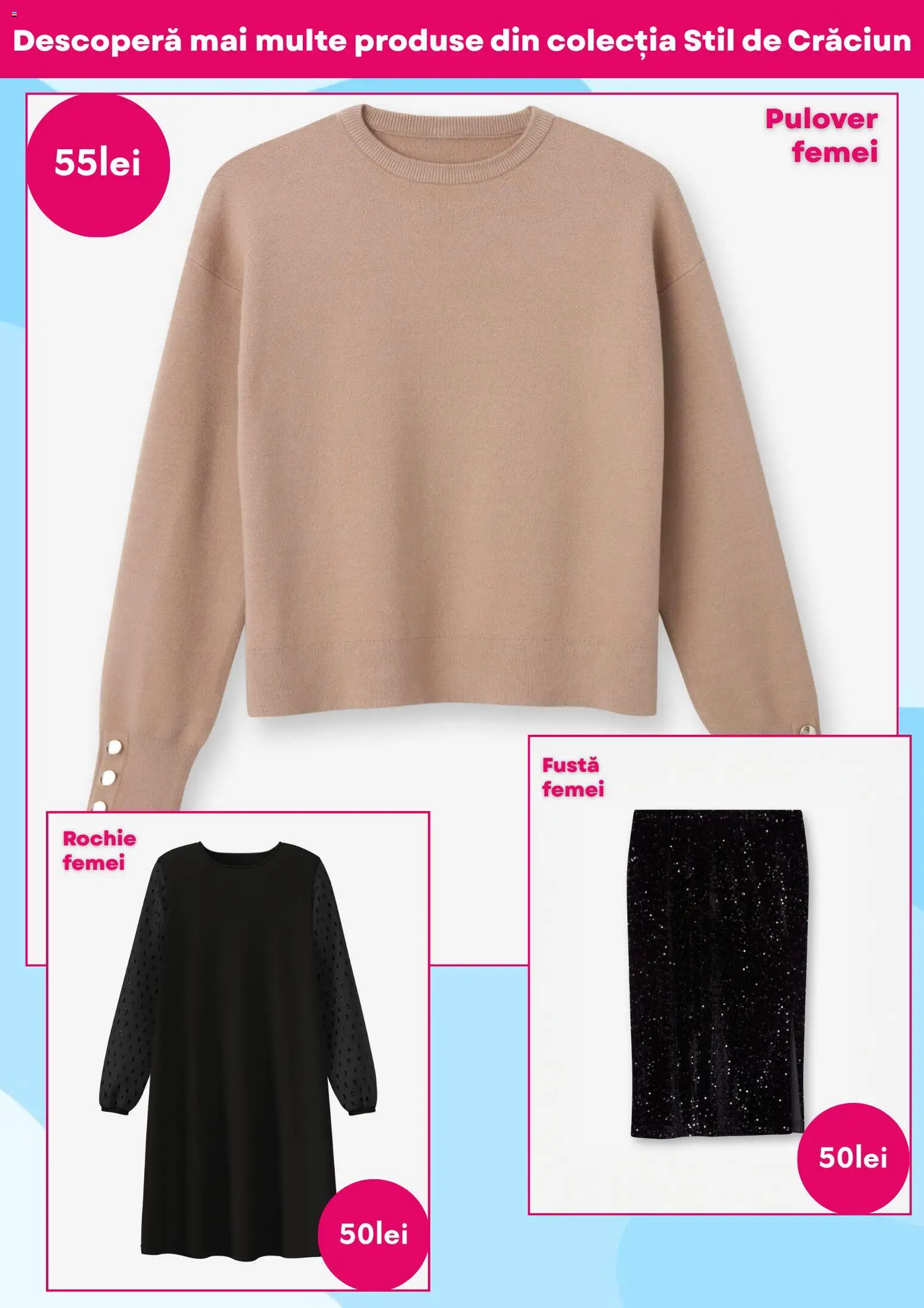 Catalog Pepco 20 - 25 Noiembrie 2025 | Pagina 10 | Produse: Rochie, Pulover