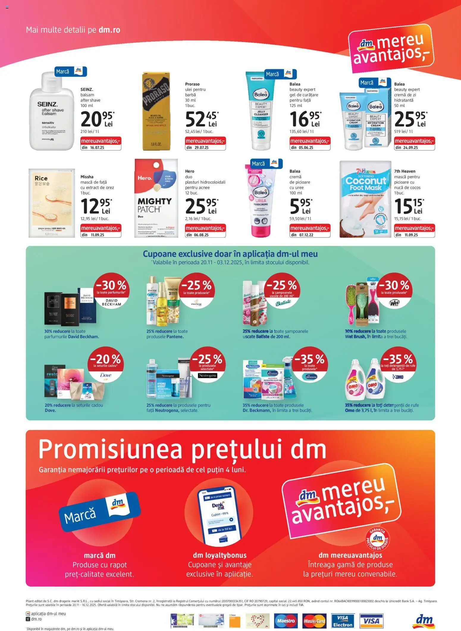 Catalog DM Drogerie Markt 20 Noiembrie - 15 Decembrie 2025 | Pagina 4 | Produse: After shave, Plasturi, Balsam, Orez