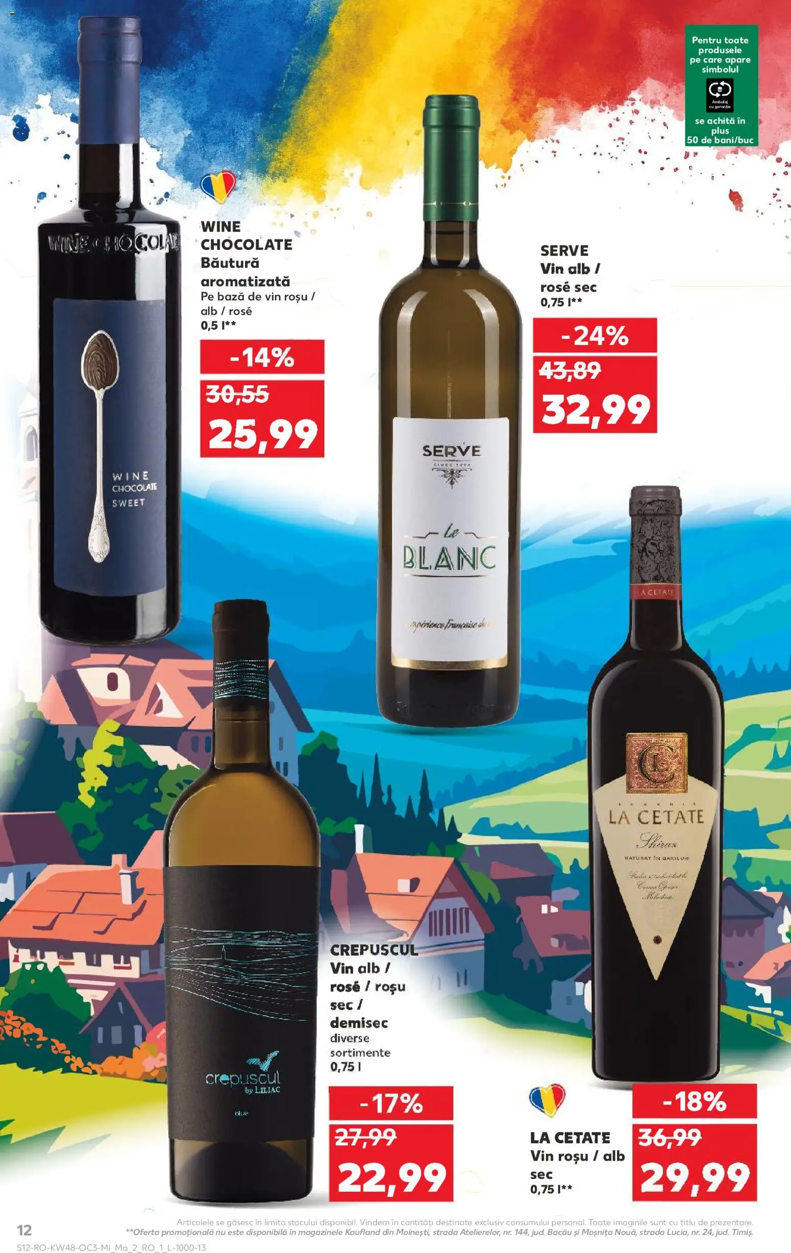 Catalog Kaufland 26 Noiembrie - 1 Decembrie 2025 | Pagina 12 | Produse: Vin