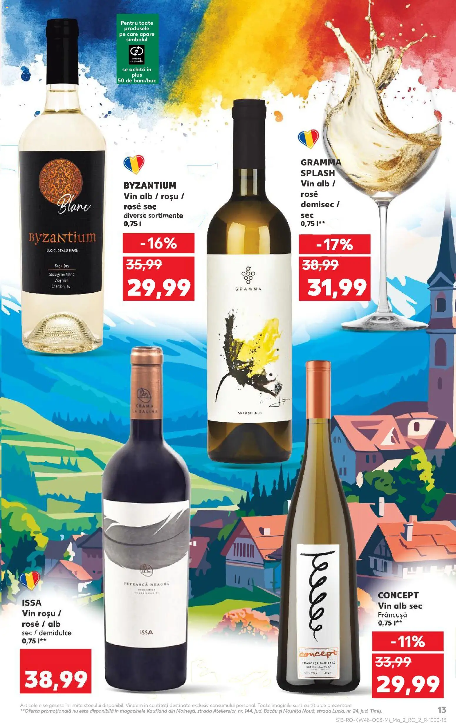 Catalog Kaufland 26 Noiembrie - 1 Decembrie 2025 | Pagina 13 | Produse: Vin