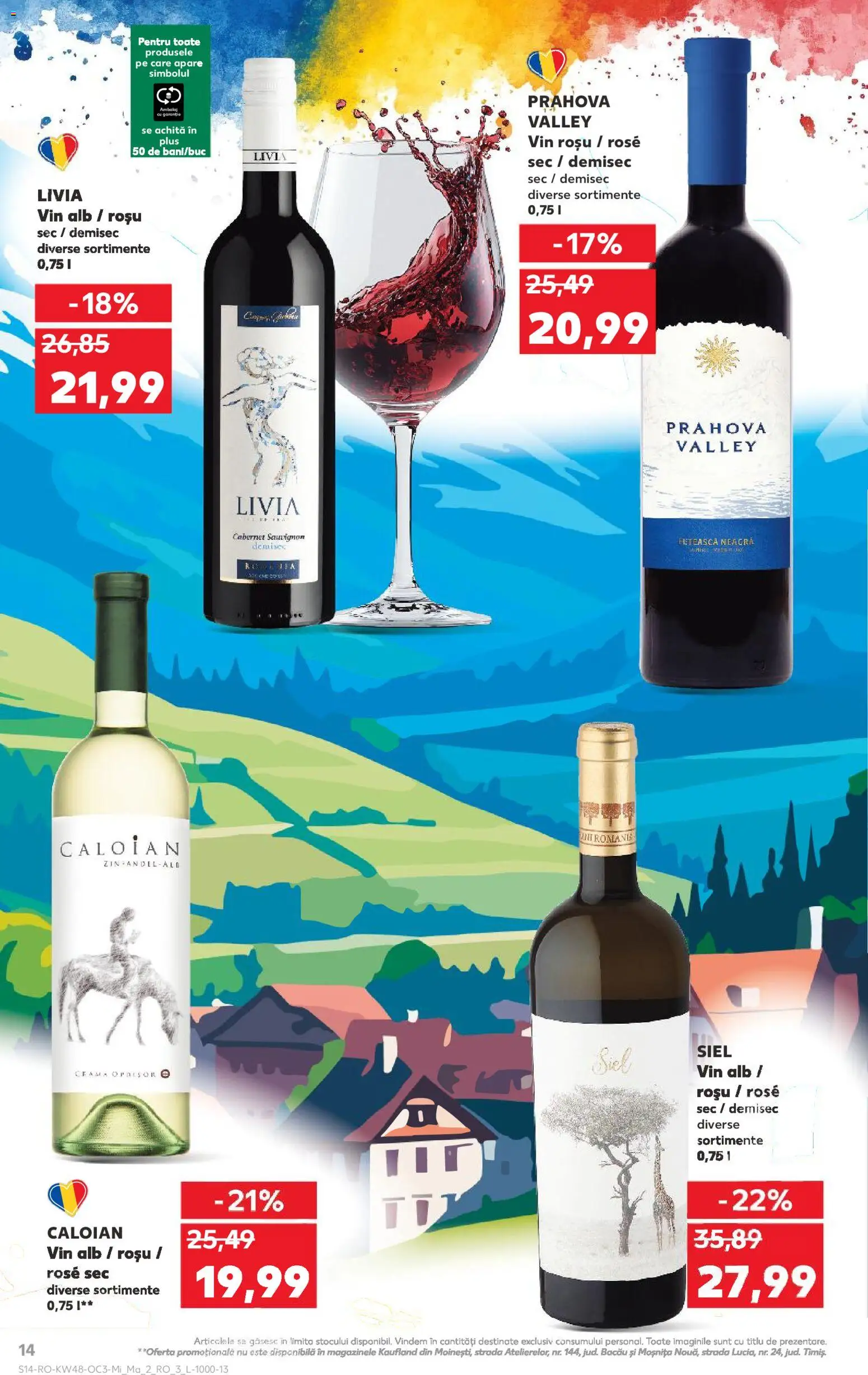Catalog Kaufland 26 Noiembrie - 1 Decembrie 2025 | Pagina 14 | Produse: Vin