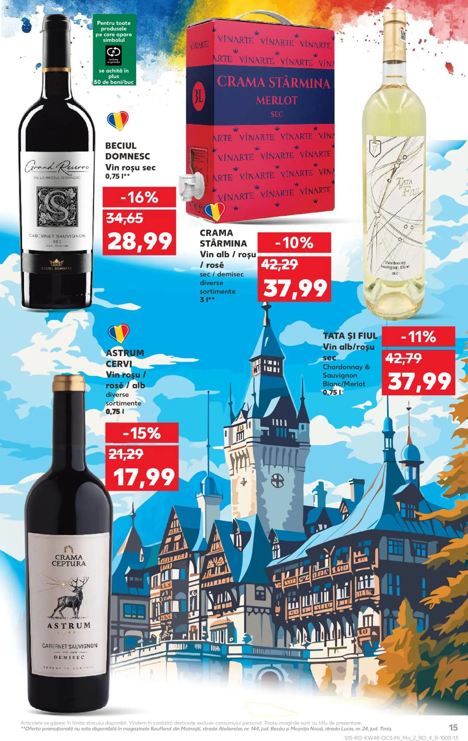 Catalog Kaufland 26 Noiembrie - 1 Decembrie 2025 | Pagina 15 | Produse: Vin