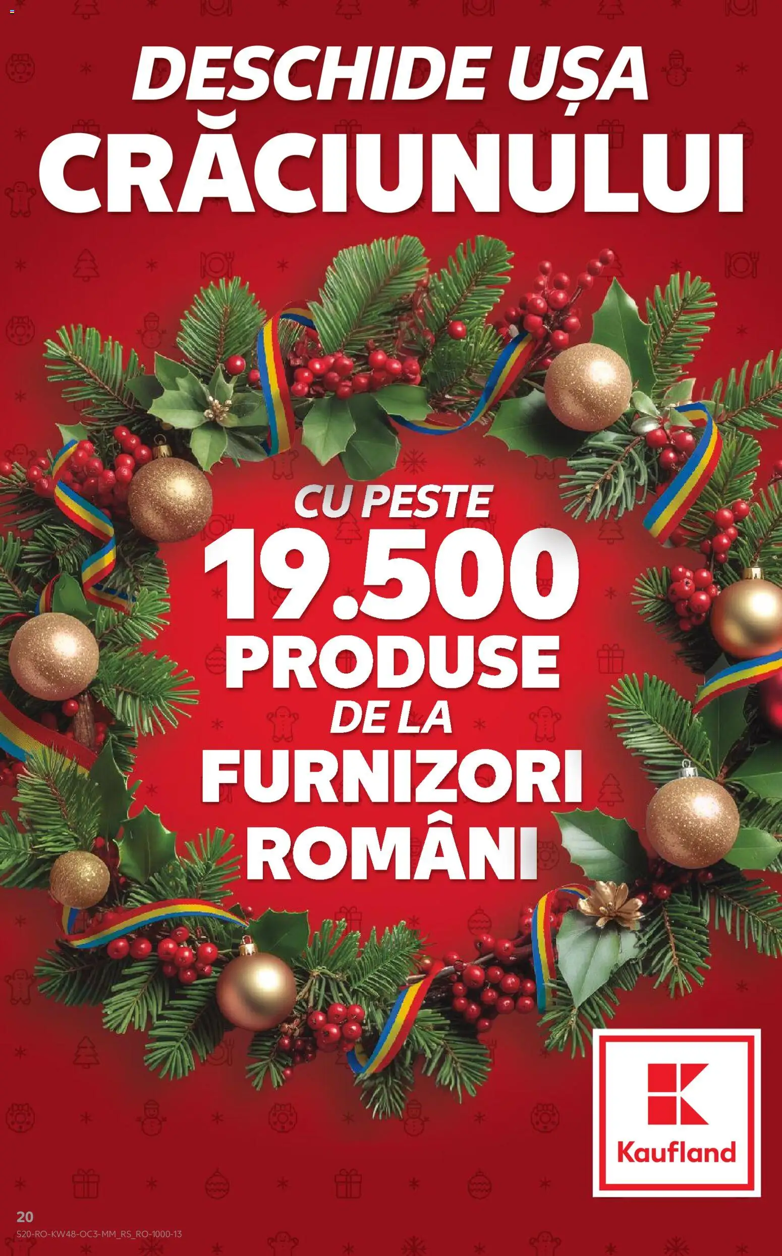 Catalog Kaufland 26 Noiembrie - 1 Decembrie 2025 | Pagina 20 | Produse: Pește, Ușă