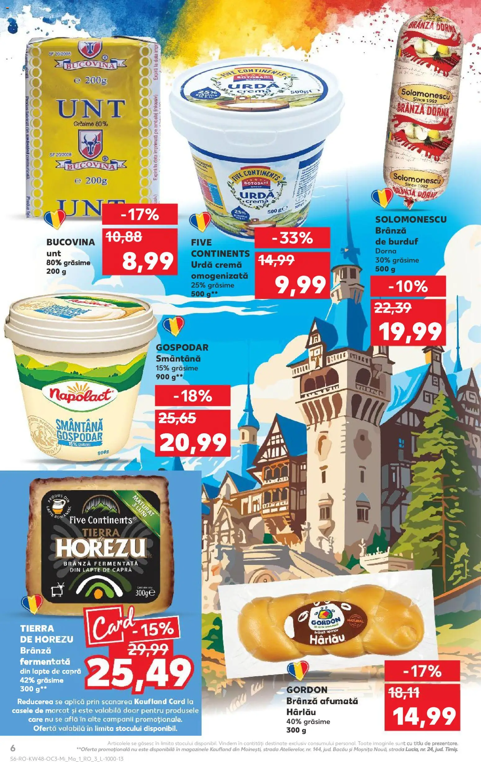 Catalog Kaufland 26 Noiembrie - 1 Decembrie 2025 | Pagina 6 | Produse: Lapte, Brânză, Cremă, Smântână