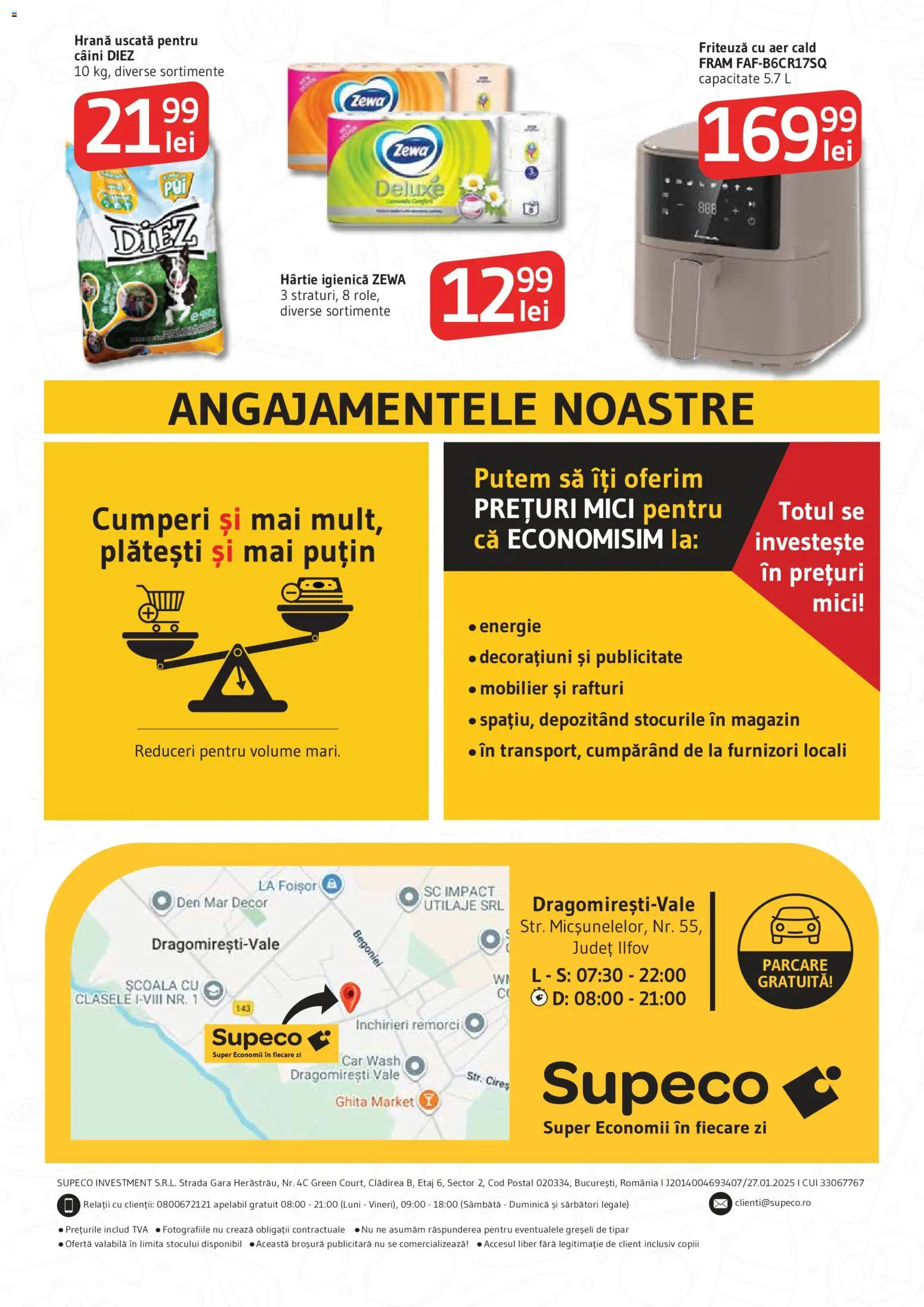Catalog Supeco 27 Noiembrie - 9 Decembrie 2025 | Pagina 12 | Produse: Ginseng, Friteuză, Mici, Peluş Köpek Yatağı