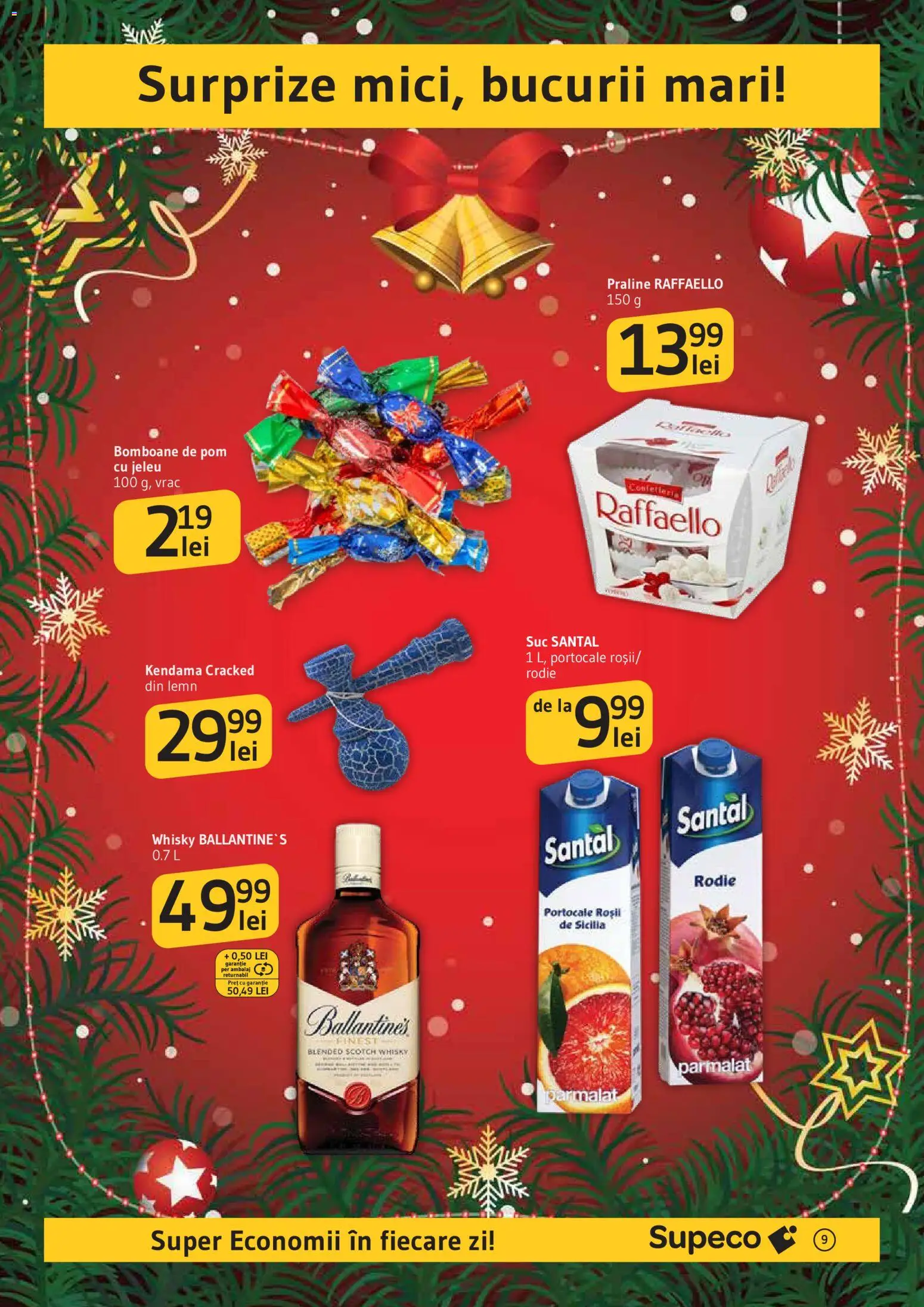 Catalog Supeco 27 Noiembrie - 9 Decembrie 2025 | Pagina 9 | Produse: Praline, Suc, Portocale, Bomboane