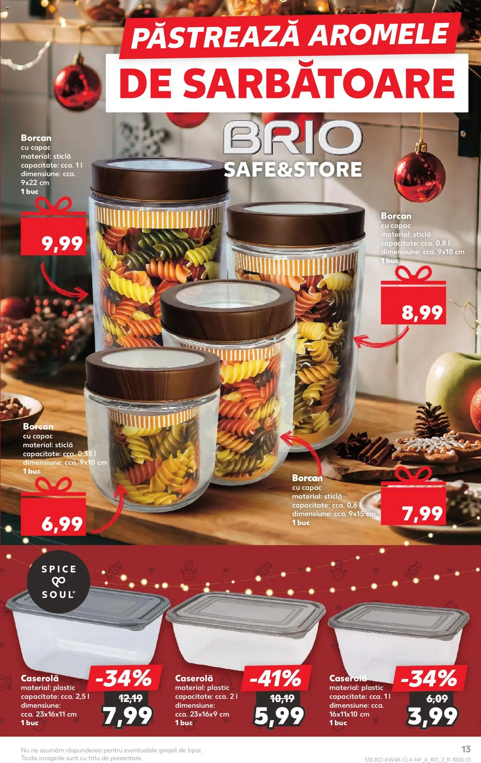 Catalog Kaufland 26 Noiembrie - 1 Decembrie 2025 | Pagina 13 | Produse: Borcan