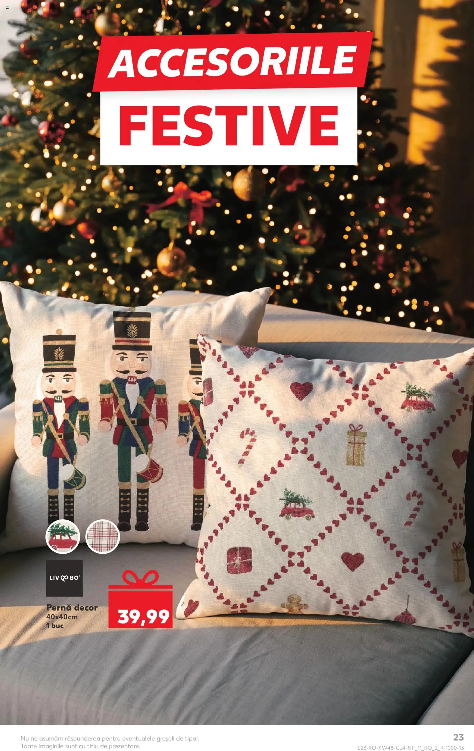 Catalog Kaufland 26 Noiembrie - 1 Decembrie 2025 | Pagina 23 | Produse: Pernă