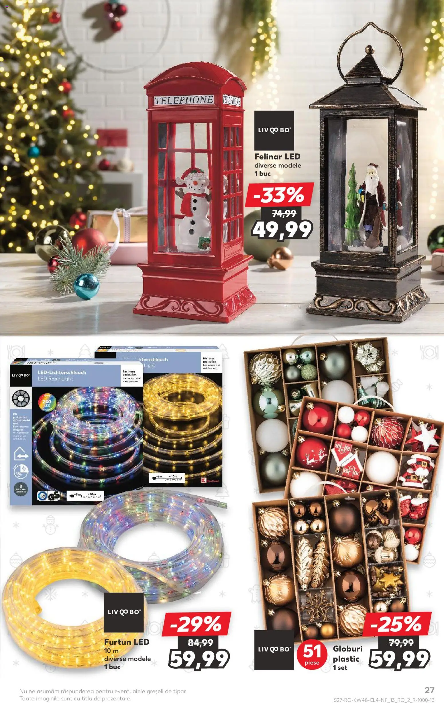 Catalog Kaufland 26 Noiembrie - 1 Decembrie 2025 | Pagina 27 | Produse: Babak, Felinar