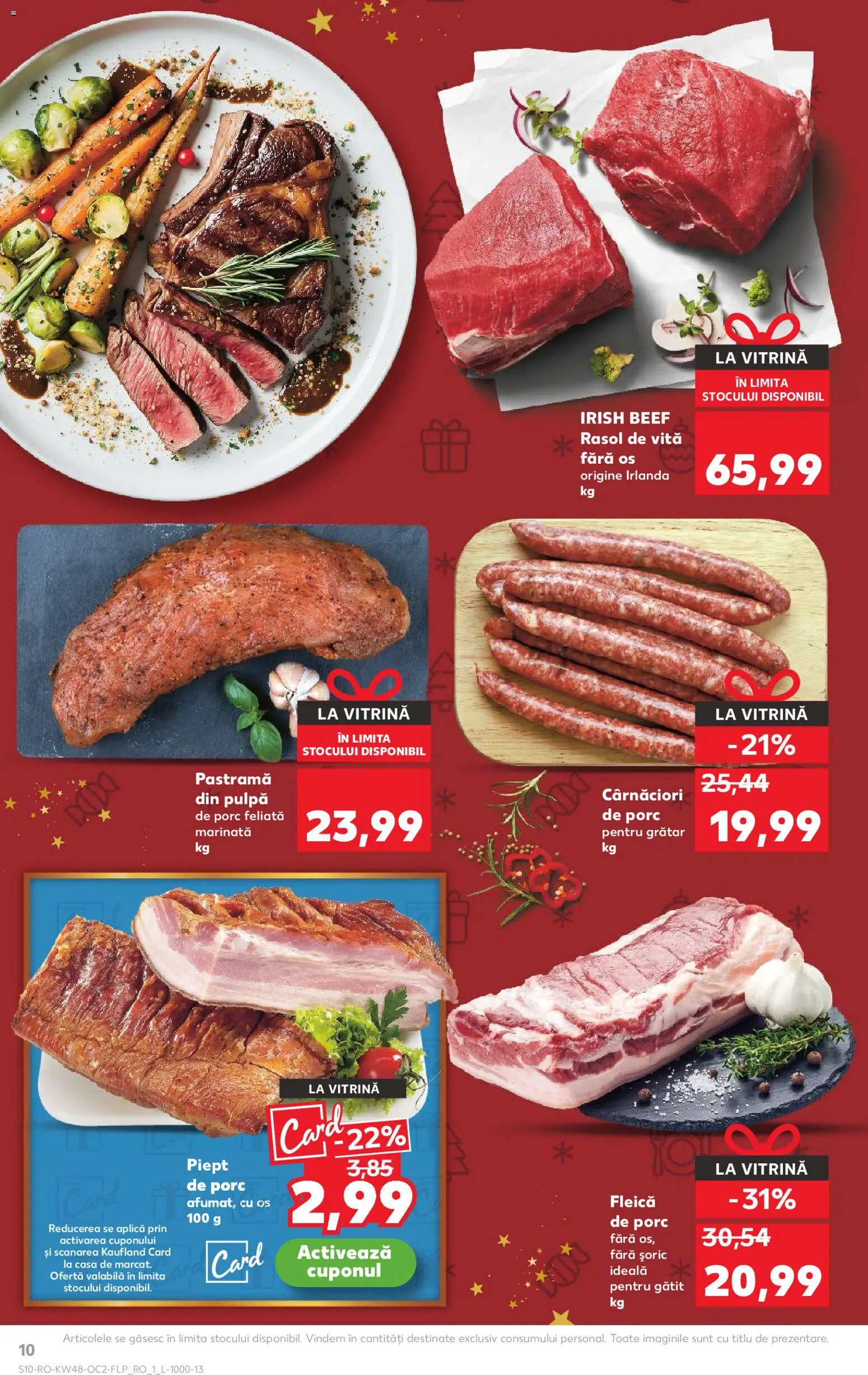 Catalog Kaufland 26 Noiembrie - 1 Decembrie 2025 | Pagina 10 | Produse: Grătar, Vitrină, Rasol, Fleică