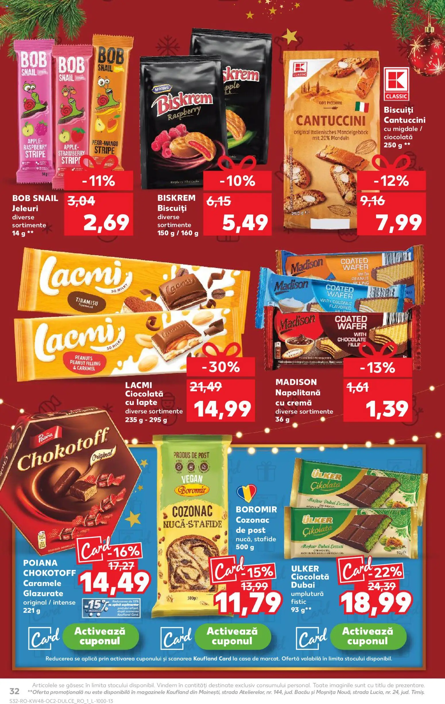 Catalog Kaufland 26 Noiembrie - 1 Decembrie 2025 | Pagina 32 | Produse: Migdale, Lapte, Biscuiți, Jeleuri