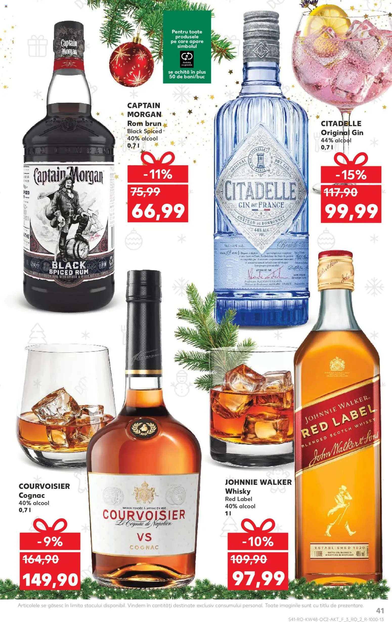 Catalog Kaufland 26 Noiembrie - 1 Decembrie 2025 | Pagina 41 | Produse: Rom, Gin