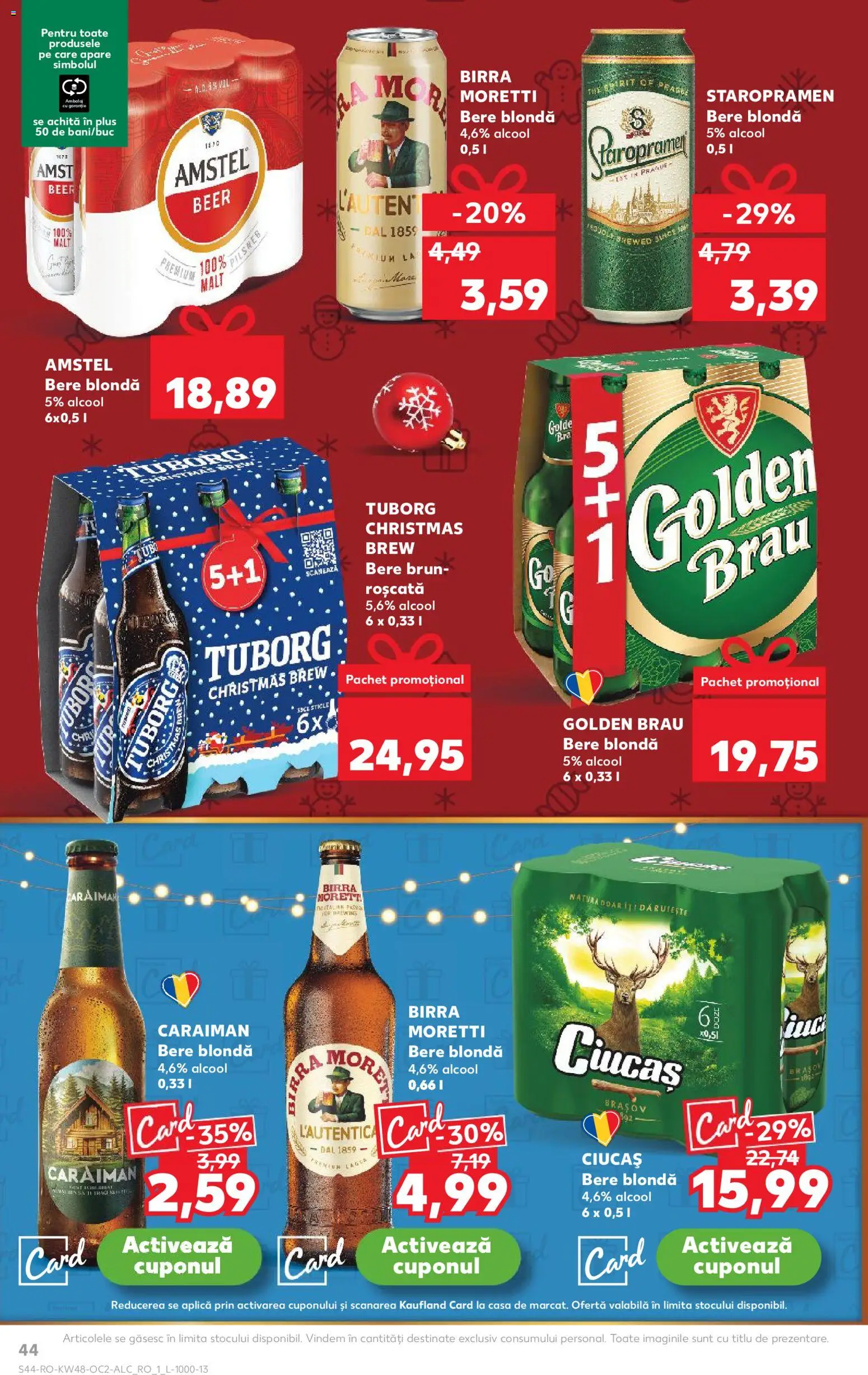 Catalog Kaufland 26 Noiembrie - 1 Decembrie 2025 | Pagina 44 | Produse: Atıştırmalık, Bere