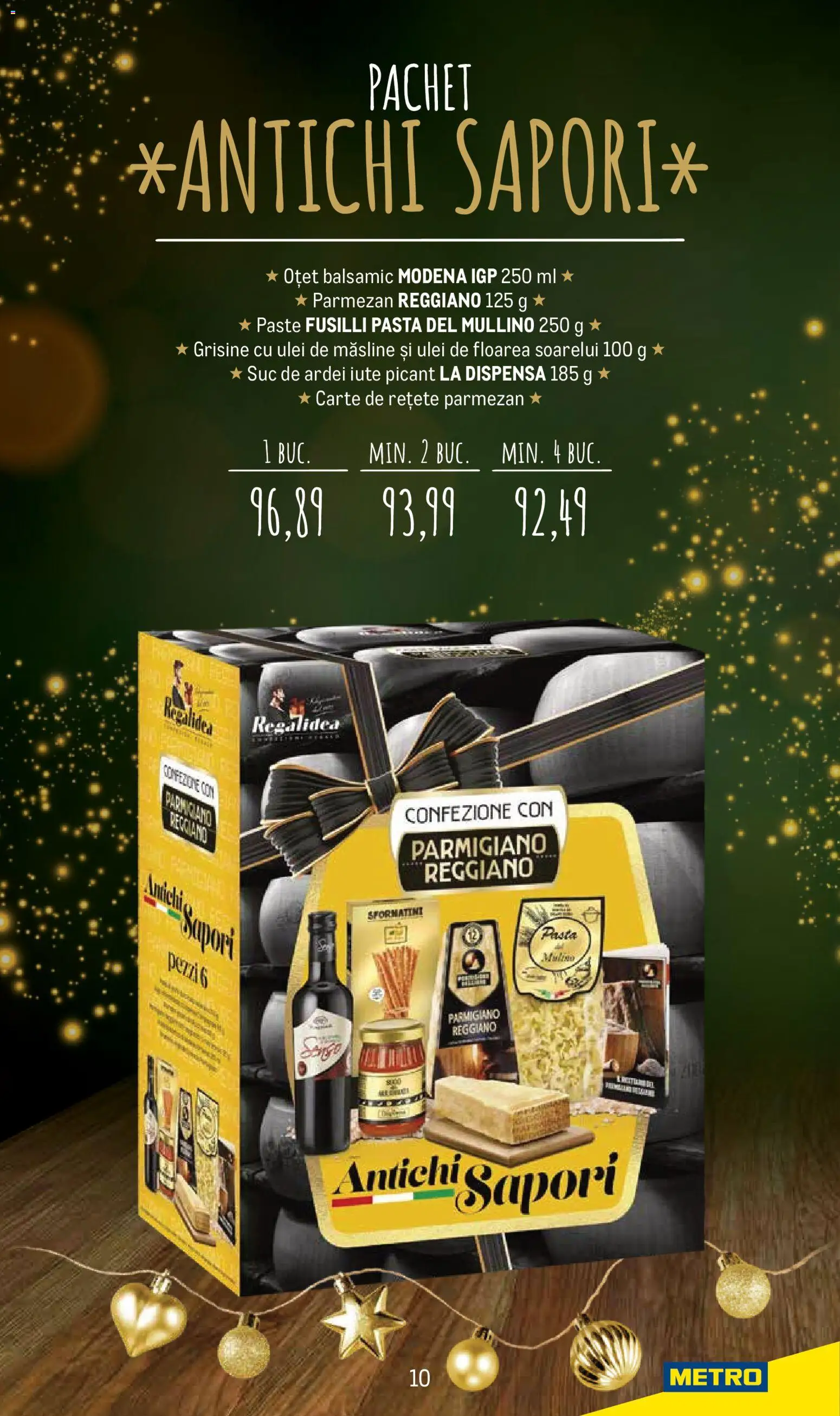 Catalog METRO 24 Noiembrie - 23 Decembrie 2025 | Pagina 10 | Produse: Ulei, Oțet, Paste, Bant