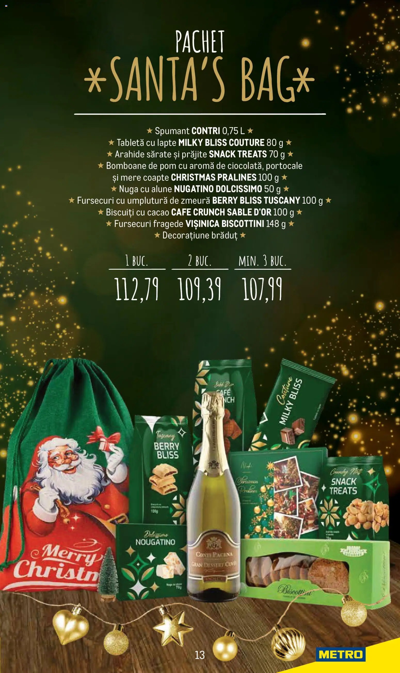 Catalog METRO 24 Noiembrie - 23 Decembrie 2025 | Pagina 13 | Produse: Zmeură, Arahide, Alune, Biscuiți