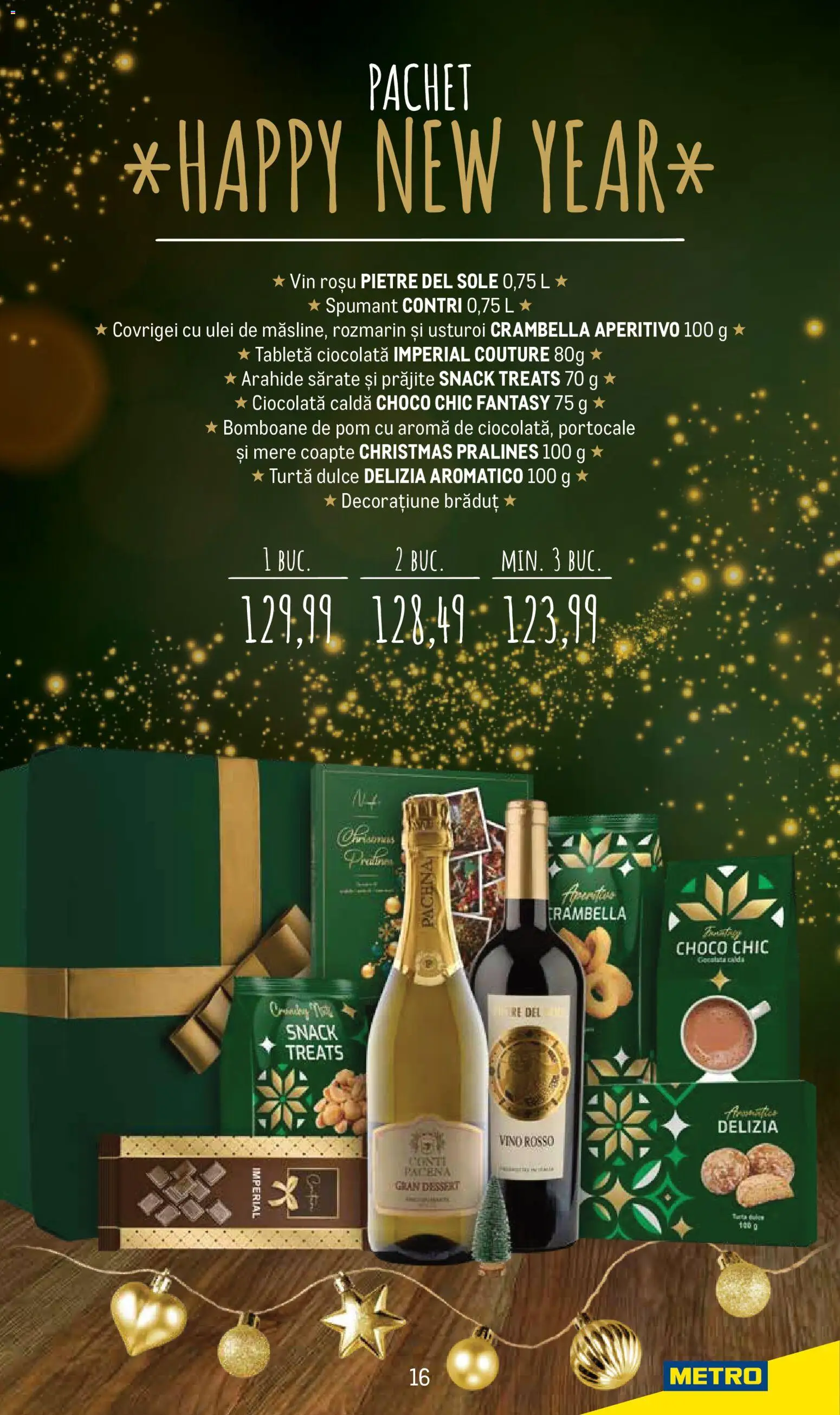 Catalog METRO 24 Noiembrie - 23 Decembrie 2025 | Pagina 16 | Produse: Ulei, Vin, Mere, Bomboane