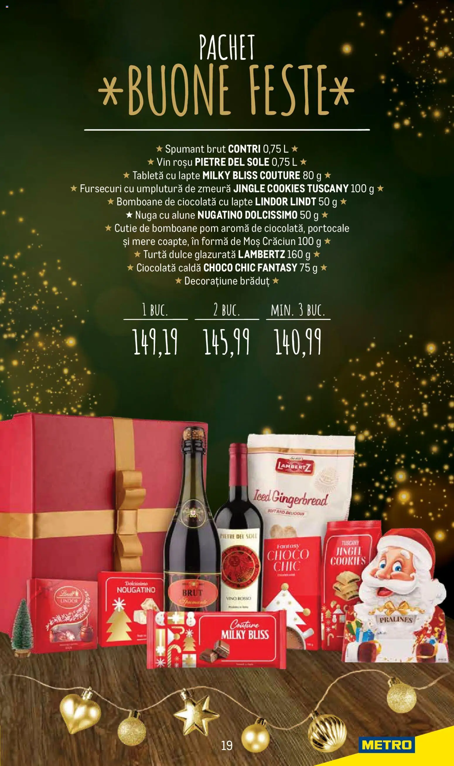 Catalog METRO 24 Noiembrie - 23 Decembrie 2025 | Pagina 19 | Produse: Zmeură, Ciocolată, Vin, Turtă dulce