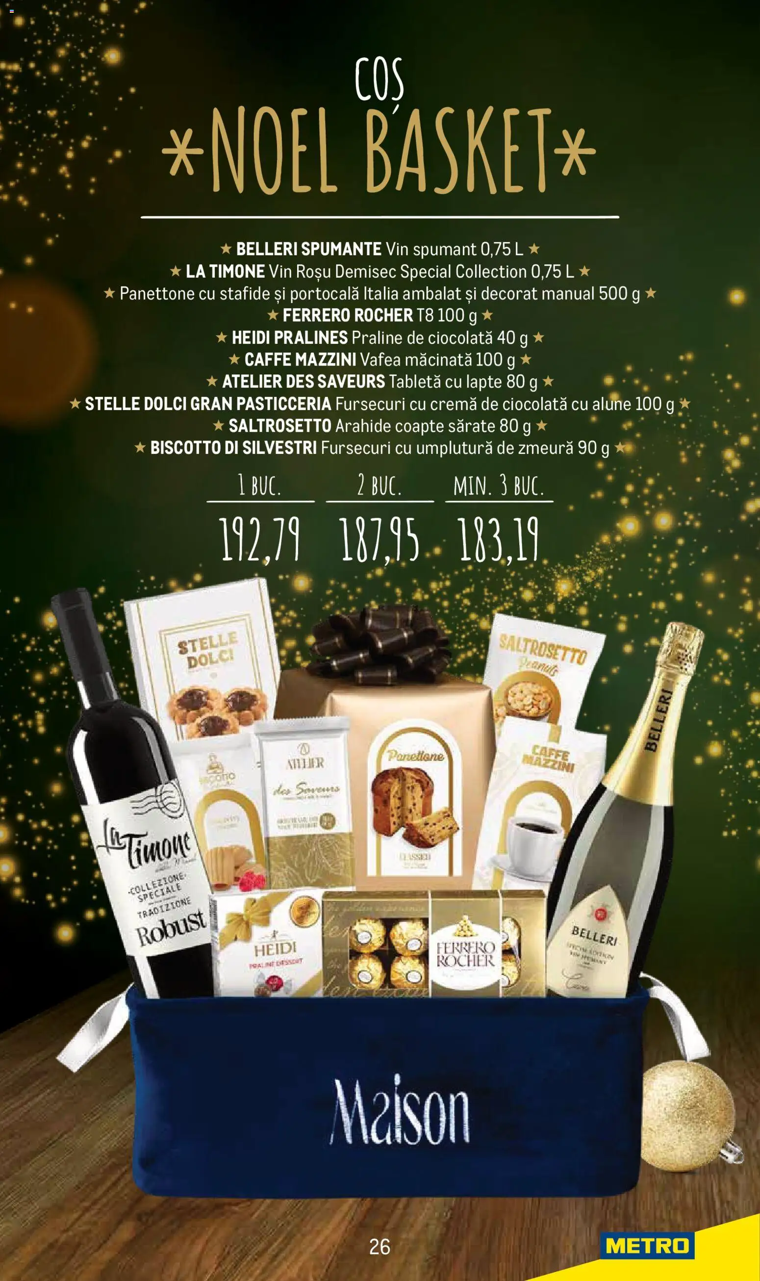 Catalog METRO 24 Noiembrie - 23 Decembrie 2025 | Pagina 26 | Produse: Zmeură, Arahide, Alune, Ciocolată