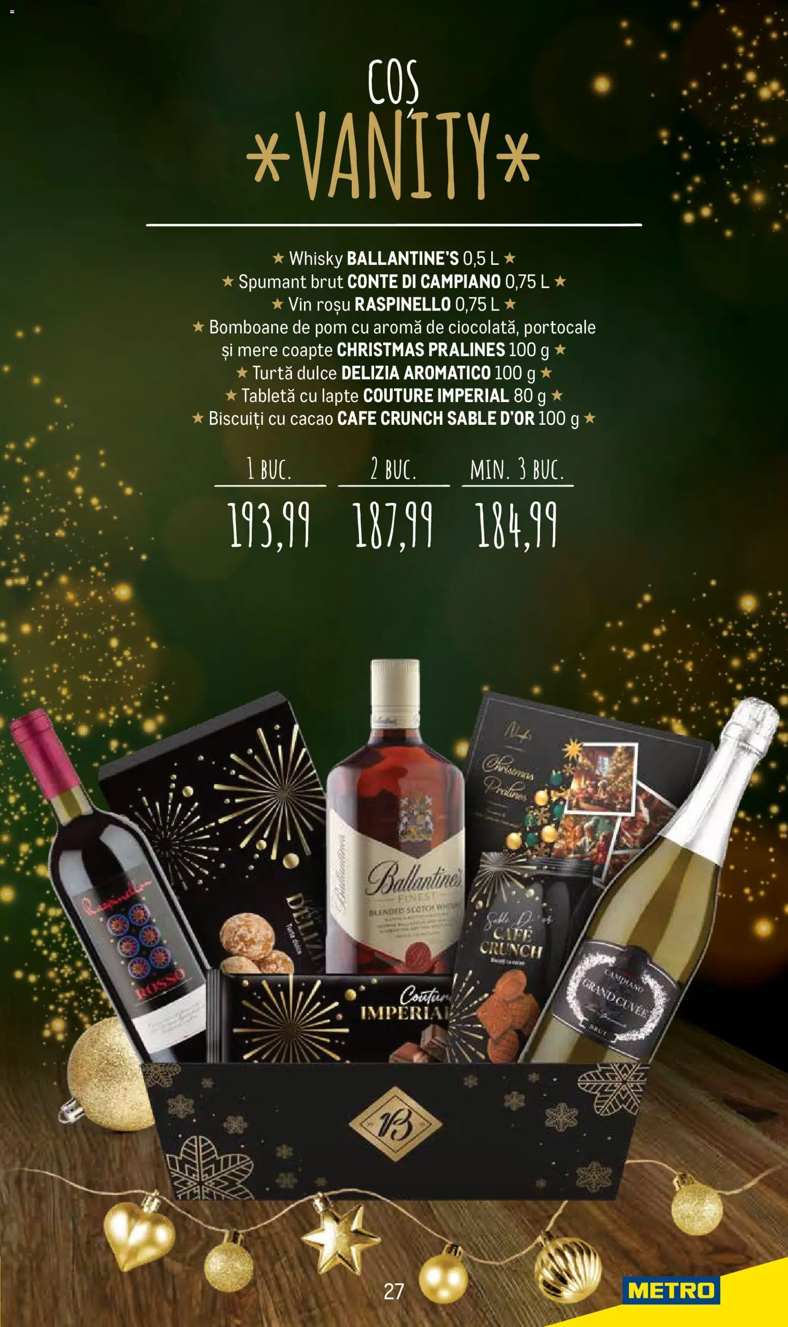 Catalog METRO 24 Noiembrie - 23 Decembrie 2025 | Pagina 27 | Produse: Lapte, Vin, Mere, Cacao