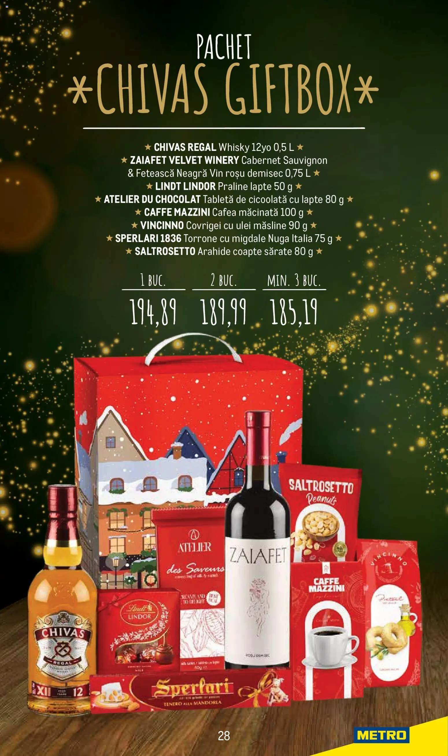 Catalog METRO 24 Noiembrie - 23 Decembrie 2025 | Pagina 28 | Produse: Tabletă, Arahide, Covrigei, Praline