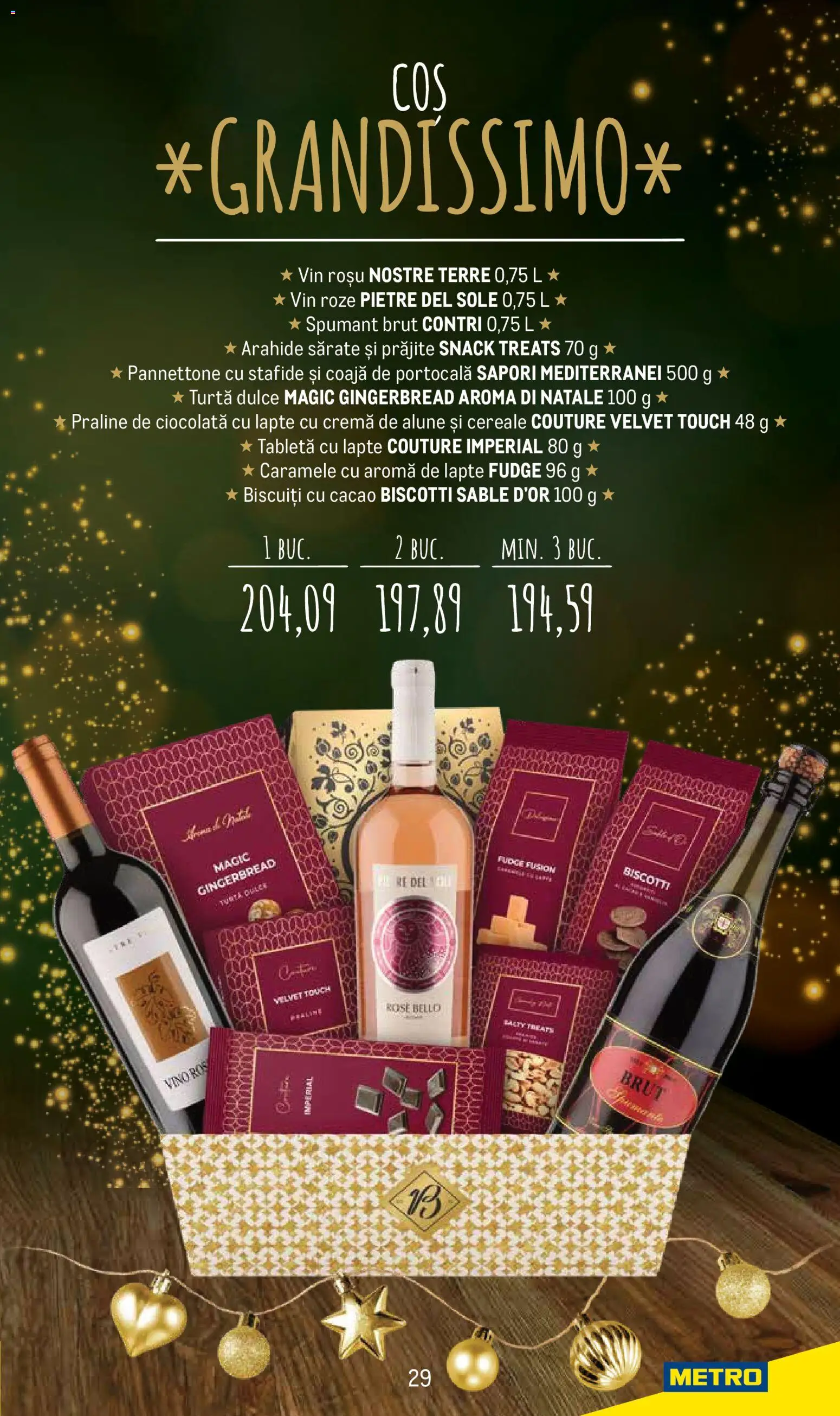 Catalog METRO 24 Noiembrie - 23 Decembrie 2025 | Pagina 29 | Produse: Arahide, Praline, Biscuiți, Caramele