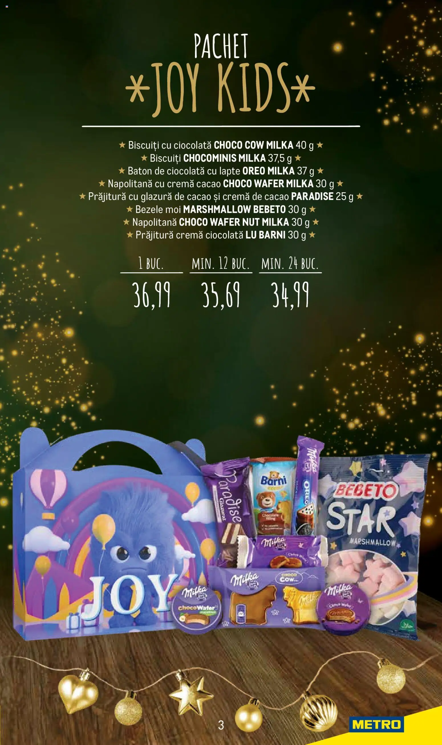 Catalog METRO 24 Noiembrie - 23 Decembrie 2025 | Pagina 3 | Produse: Prăjitură, Cremă, Ciocolată, Biscuiți