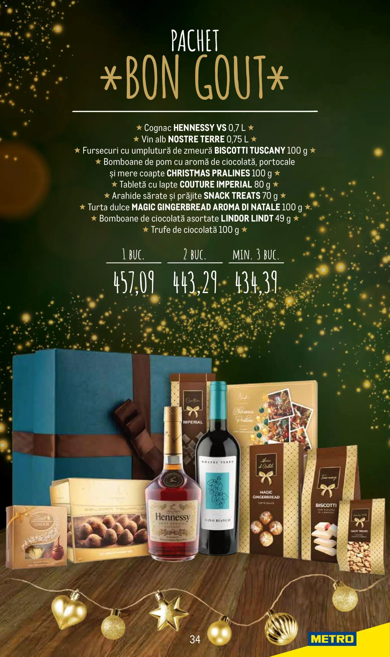 Catalog METRO 24 Noiembrie - 23 Decembrie 2025 | Pagina 34 | Produse: Tabletă, Vin, Mere, Bomboane
