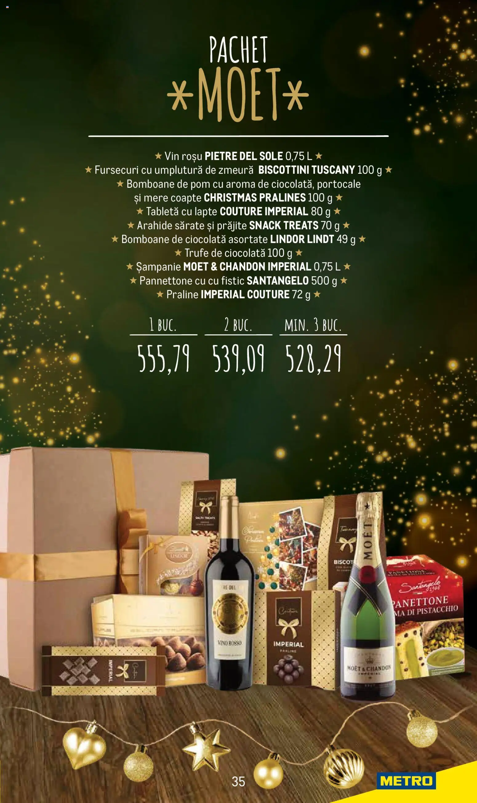 Catalog METRO 24 Noiembrie - 23 Decembrie 2025 | Pagina 35 | Produse: Zmeură, Ciocolată, Portocale, Fistic