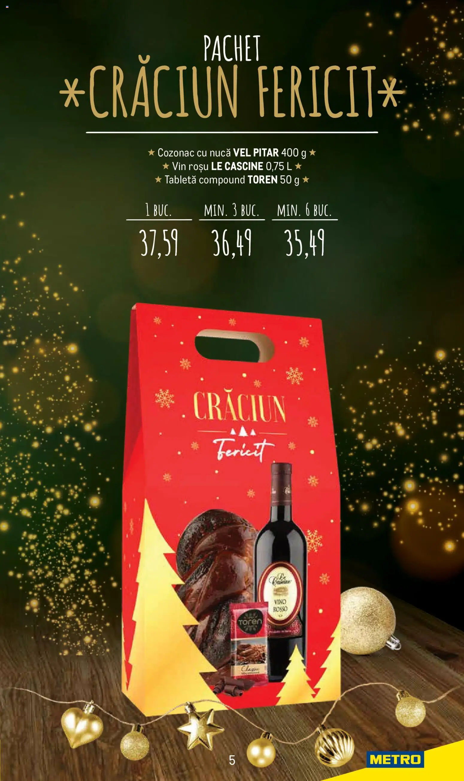 Catalog METRO 24 Noiembrie - 23 Decembrie 2025 | Pagina 5 | Produse: Tabletă, Vin