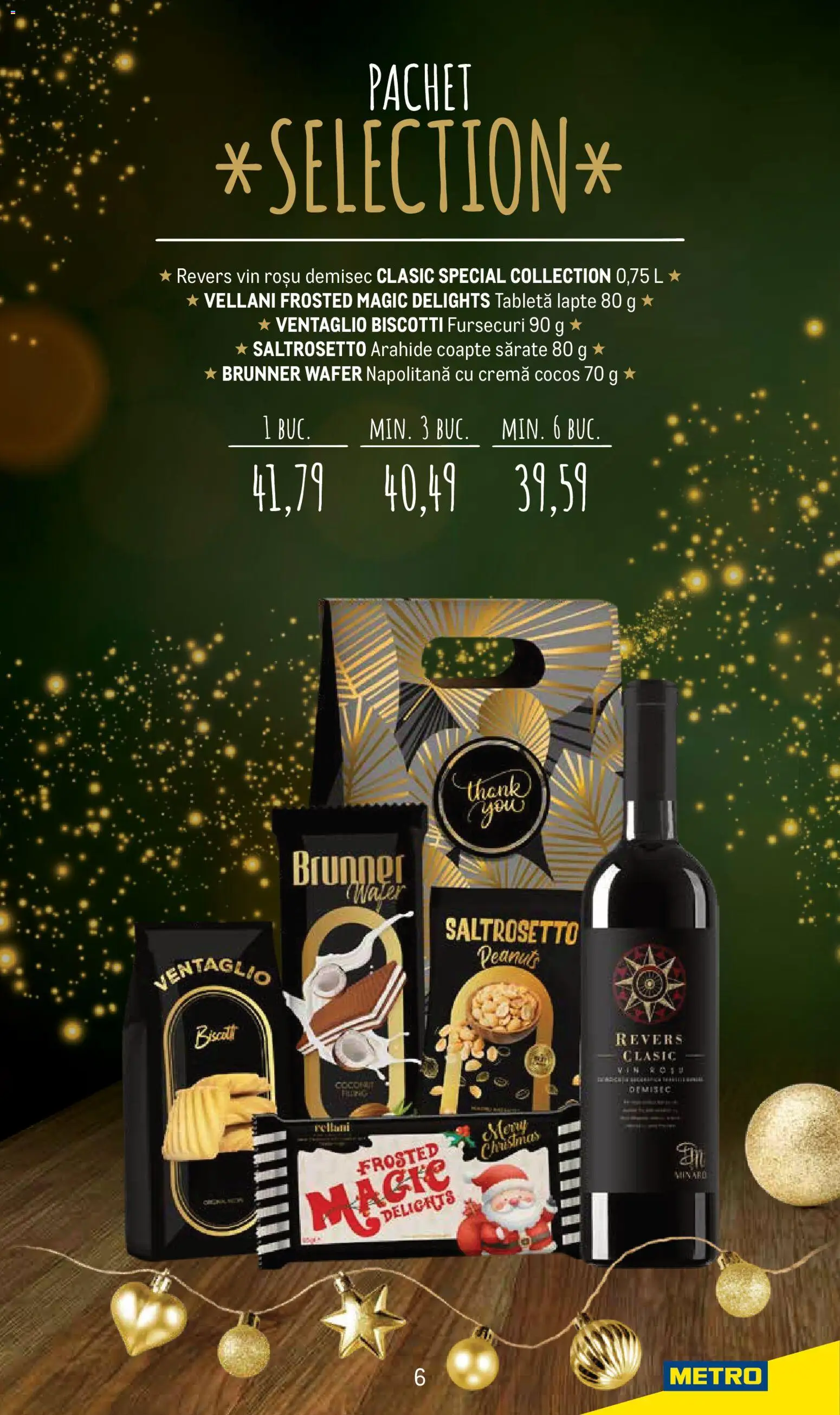 Catalog METRO 24 Noiembrie - 23 Decembrie 2025 | Pagina 6 | Produse: Tabletă, Arahide, Lapte, Cremă