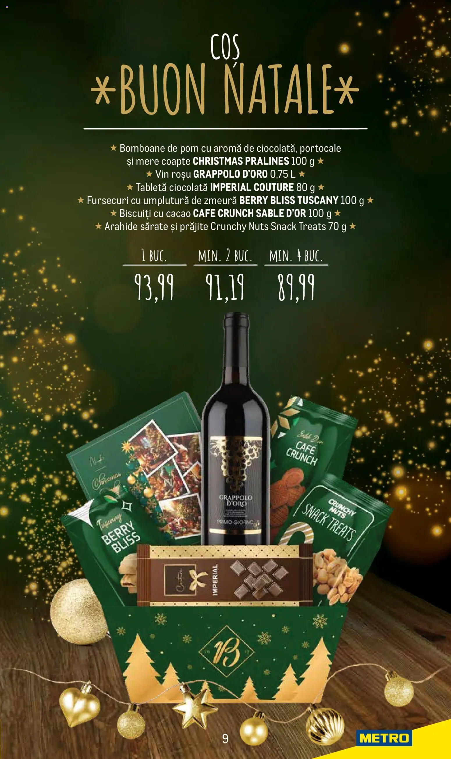 Catalog METRO 24 Noiembrie - 23 Decembrie 2025 | Pagina 9 | Produse: Zmeură, Arahide, Mere, Bomboane