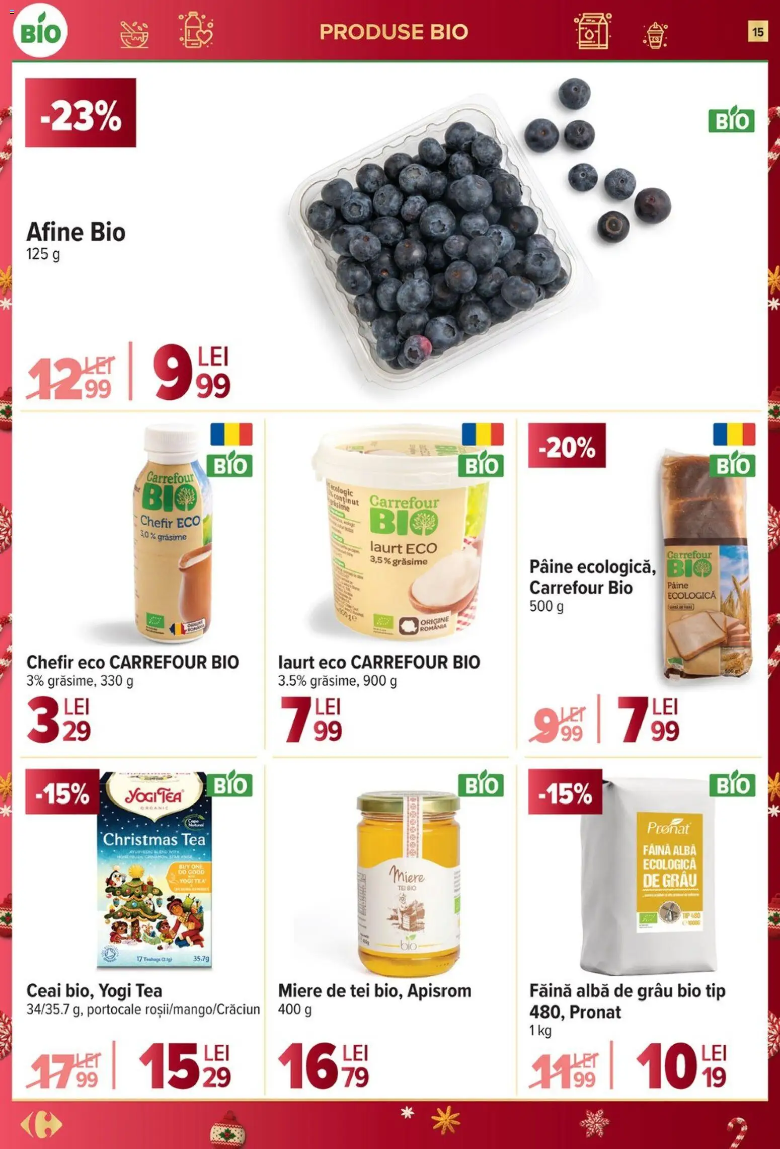 Catalog Carrefour 26 Noiembrie - 1 Decembrie 2025 | Pagina 15 | Produse: Şerit ödül, Făină, Portocale, Ceai