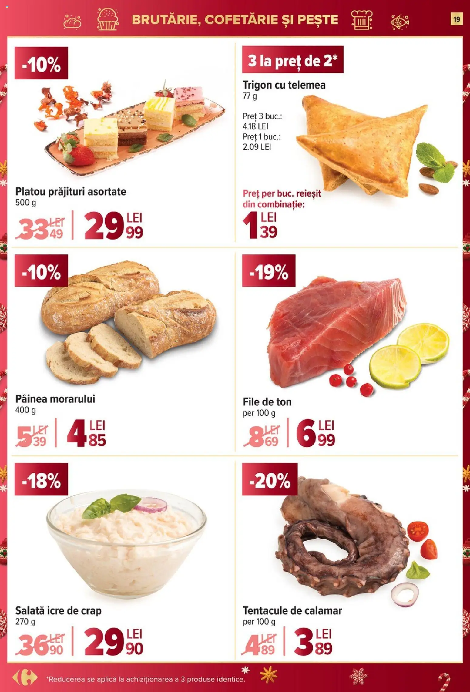 Catalog Carrefour 26 Noiembrie - 1 Decembrie 2025 | Pagina 19 | Produse: Pește, Salată