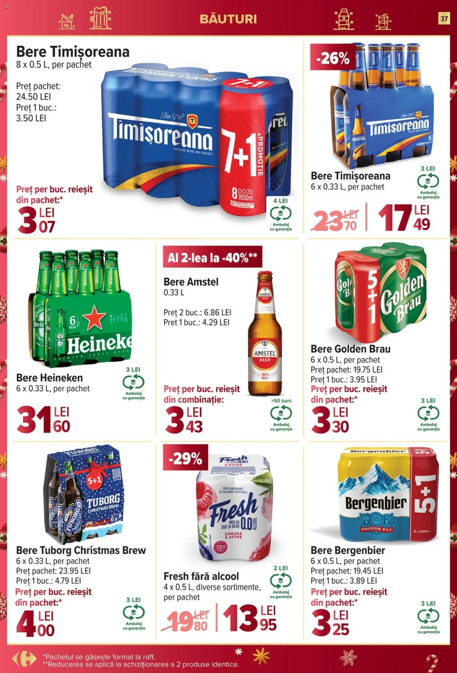 Catalog Carrefour 26 Noiembrie - 1 Decembrie 2025 | Pagina 37 | Produse: Afine, Atıştırmalık, Zmeură, Suc