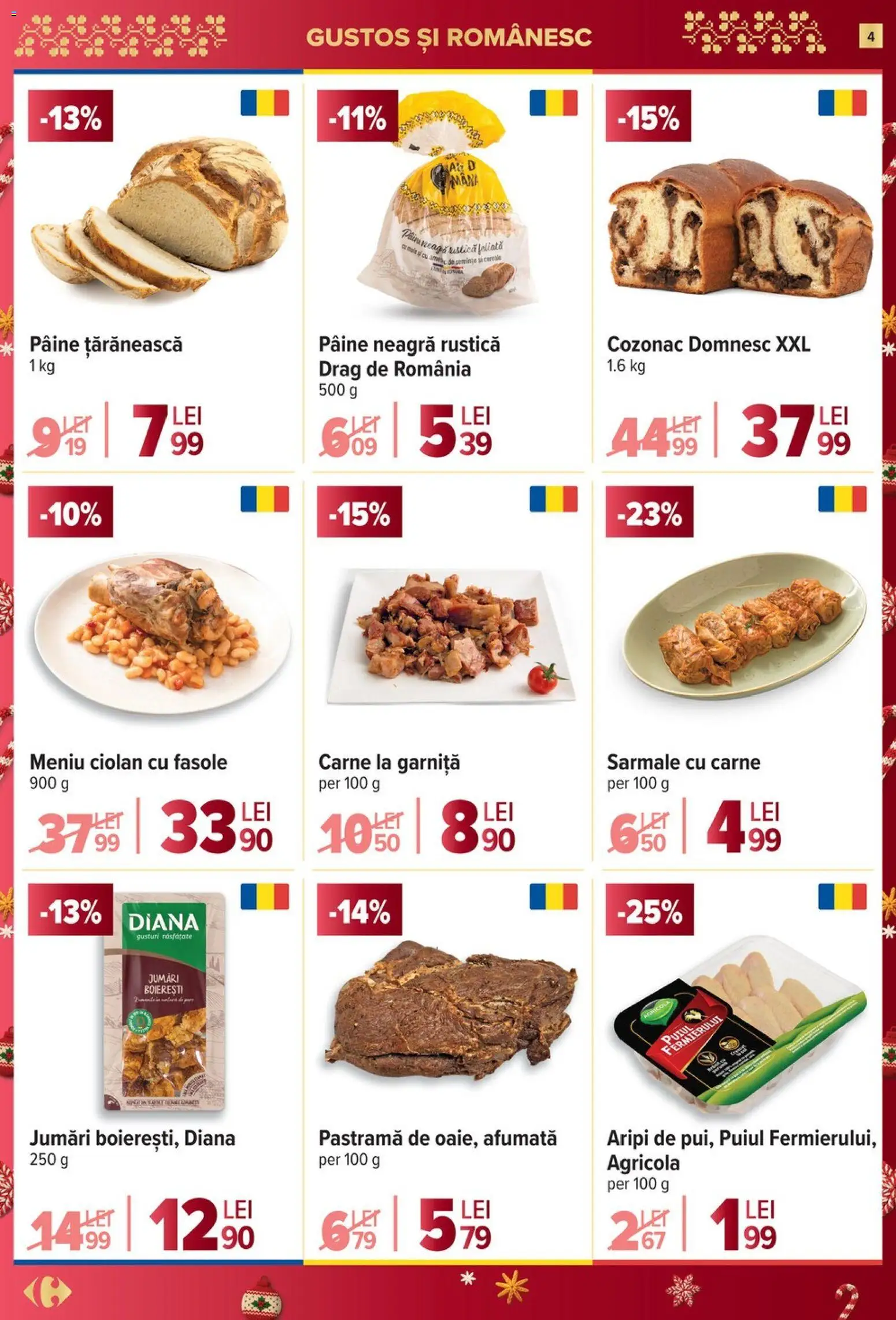 Catalog Carrefour 26 Noiembrie - 1 Decembrie 2025 | Pagina 4 | Produse: Semințe, Pâine, Cereale