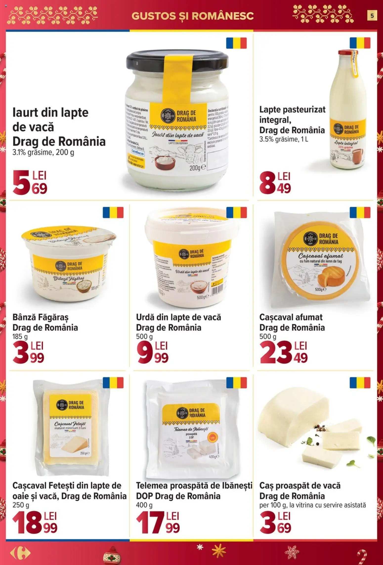 Catalog Carrefour 26 Noiembrie - 1 Decembrie 2025 | Pagina 5 | Produse: Pară, Vitrină, Lapte, Brânză