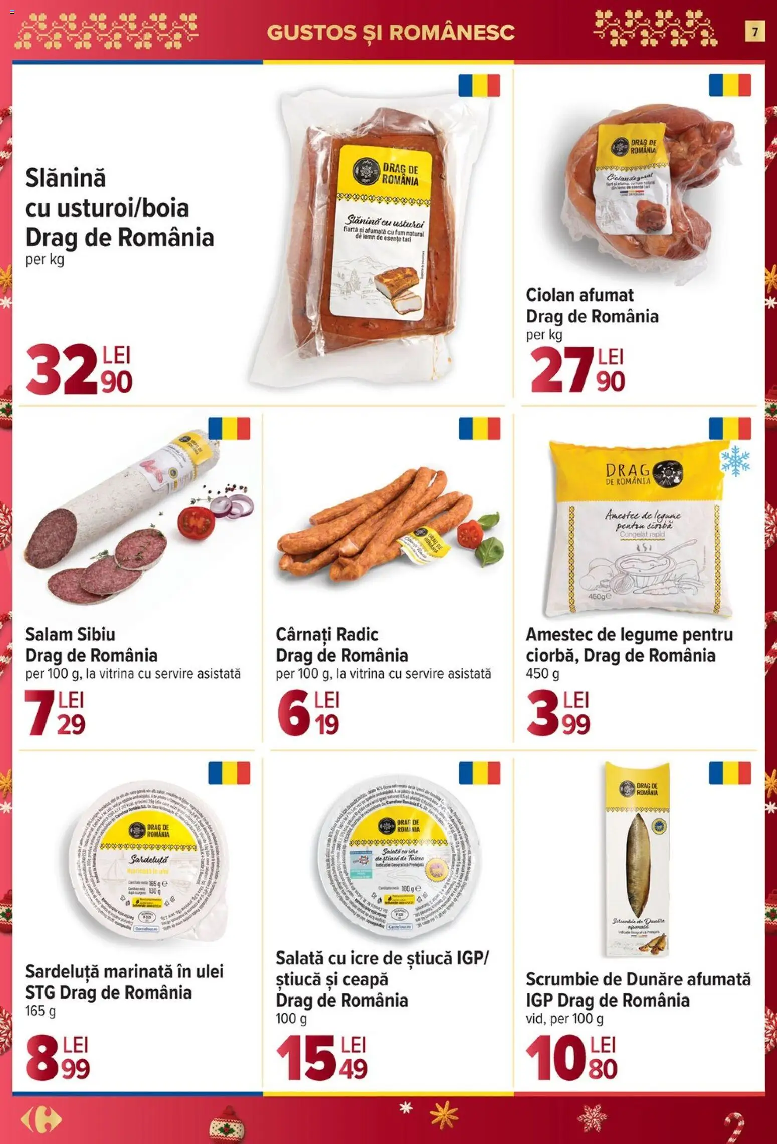 Catalog Carrefour 26 Noiembrie - 1 Decembrie 2025 | Pagina 7 | Produse: Vitrină, Salată, Ceapă, Cârnați