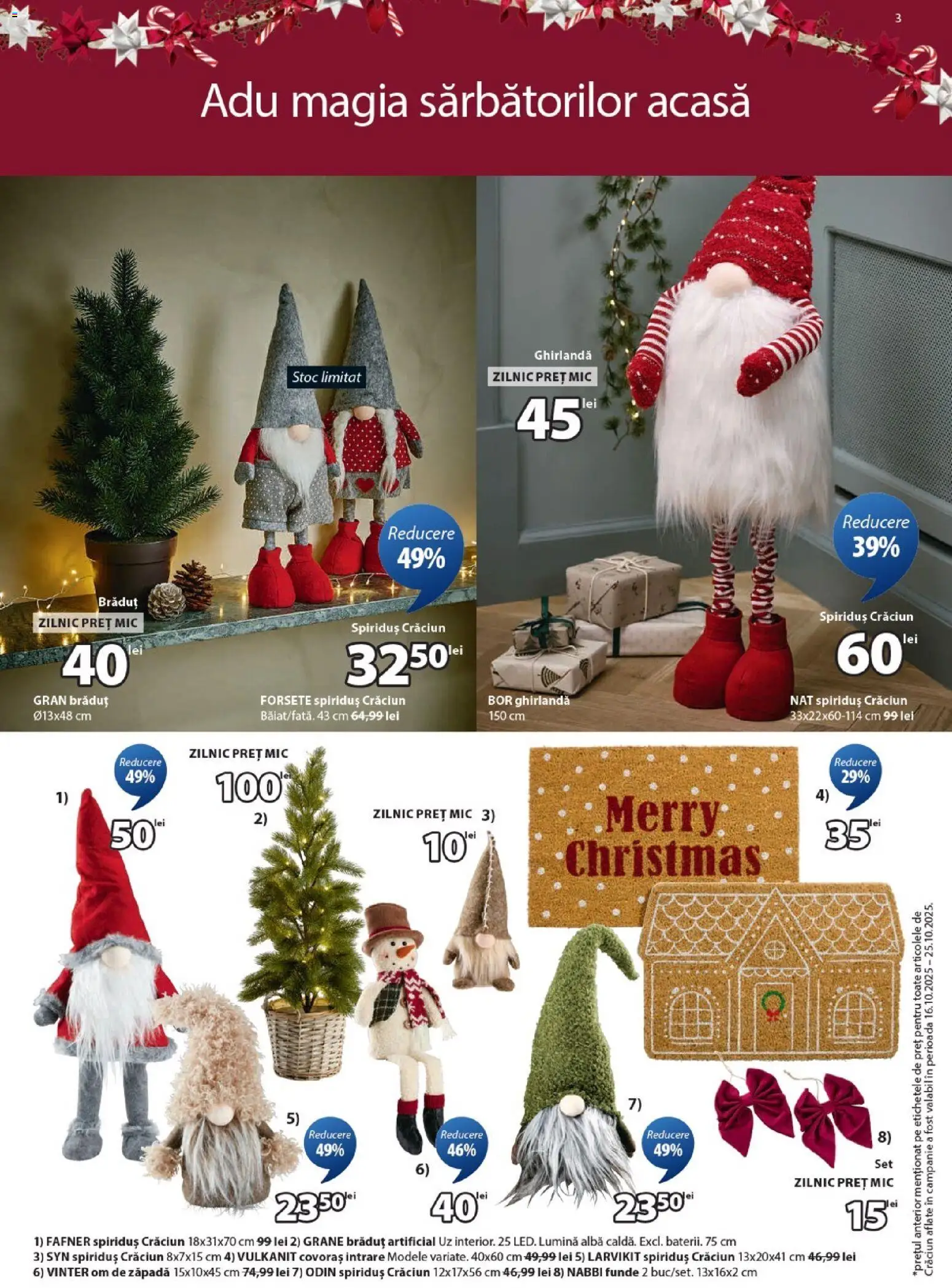 Catalog JYSK 25 Noiembrie - 23 Decembrie 2025 | Pagina 3 | Produse: Tavuk suyu, Bisiklet Aparatları