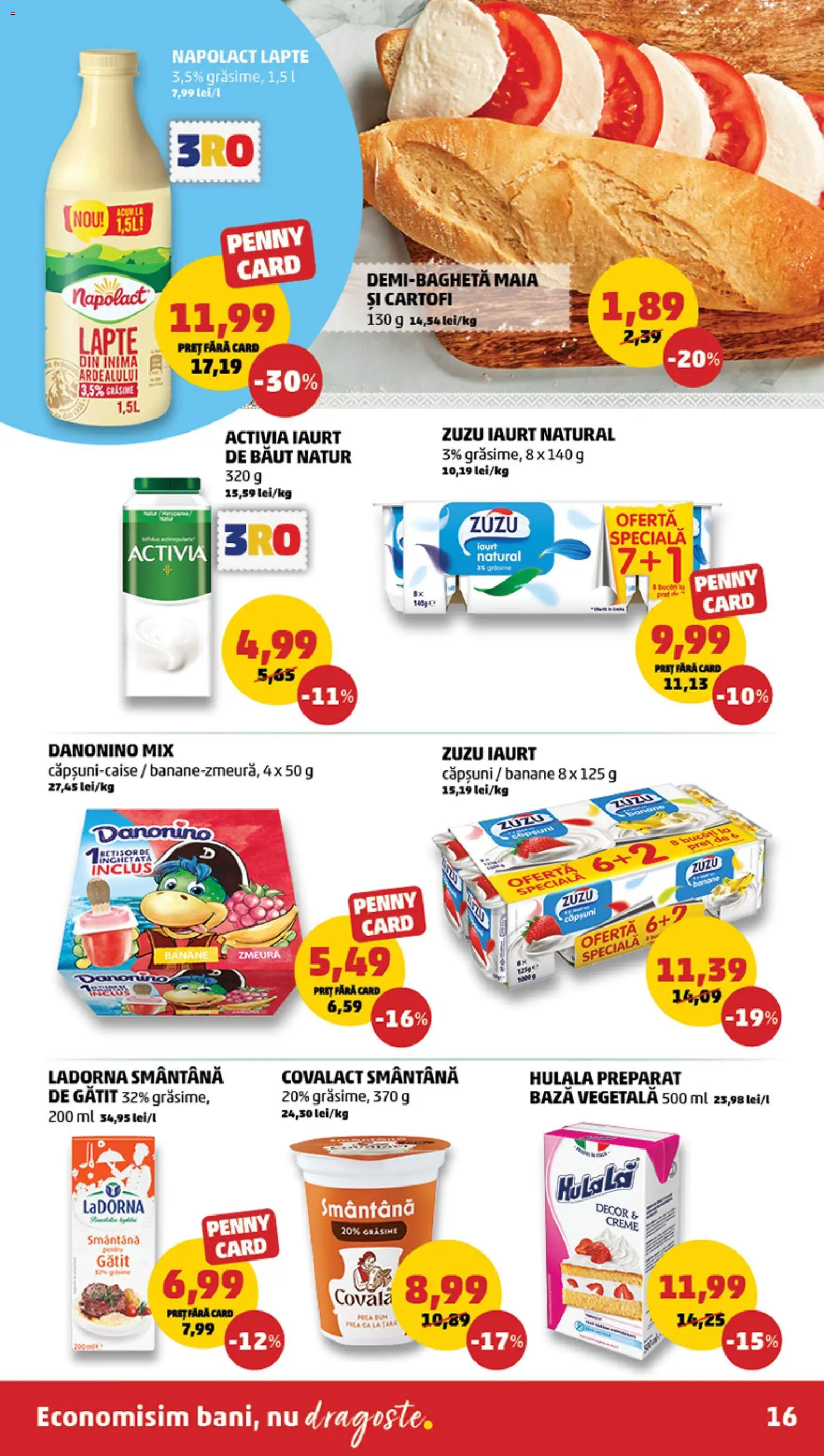 Catalog PENNY Market 26 Noiembrie - 1 Decembrie 2025 | Pagina 16 | Produse: Zmeură, Iaurt, Banane, Căpșuni