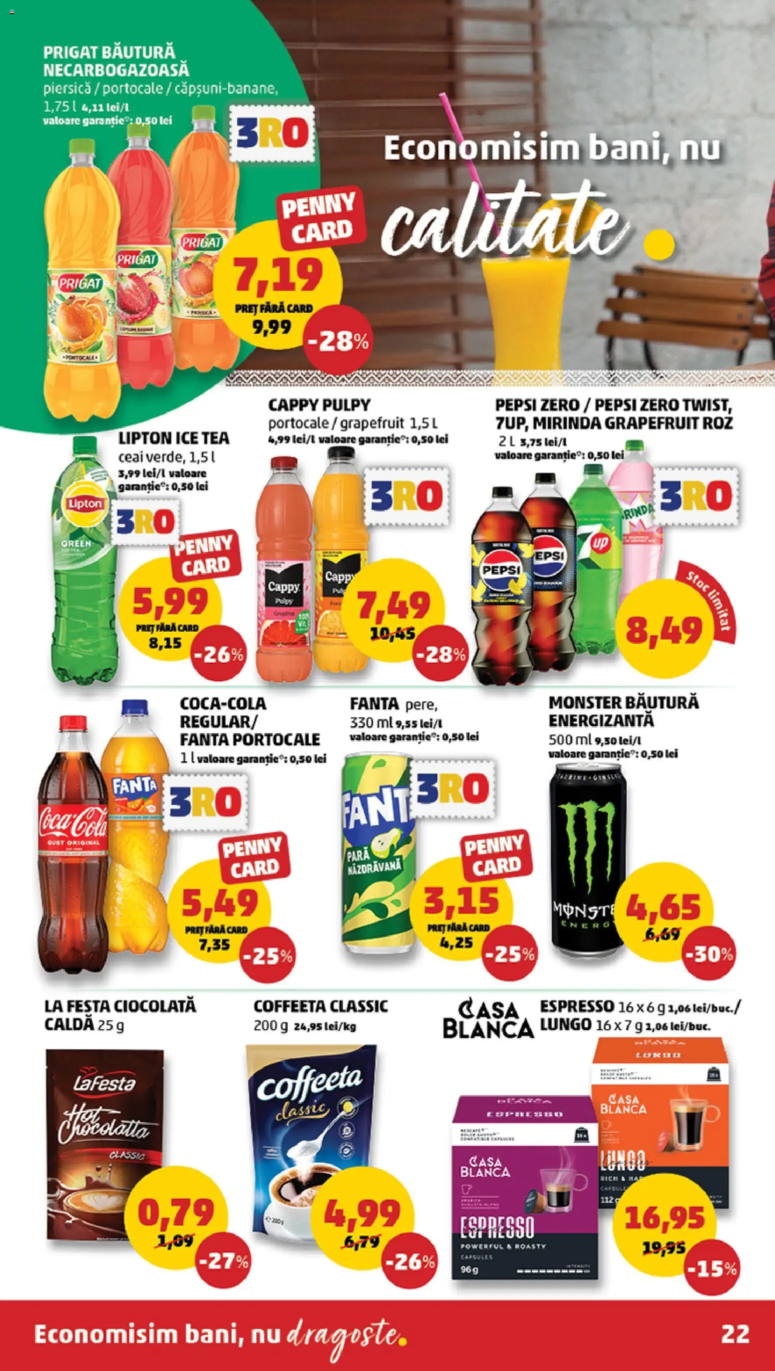 Catalog PENNY Market 26 Noiembrie - 1 Decembrie 2025 | Pagina 22 | Produse: Piersică, Ciocolată, Ceai, Ice tea