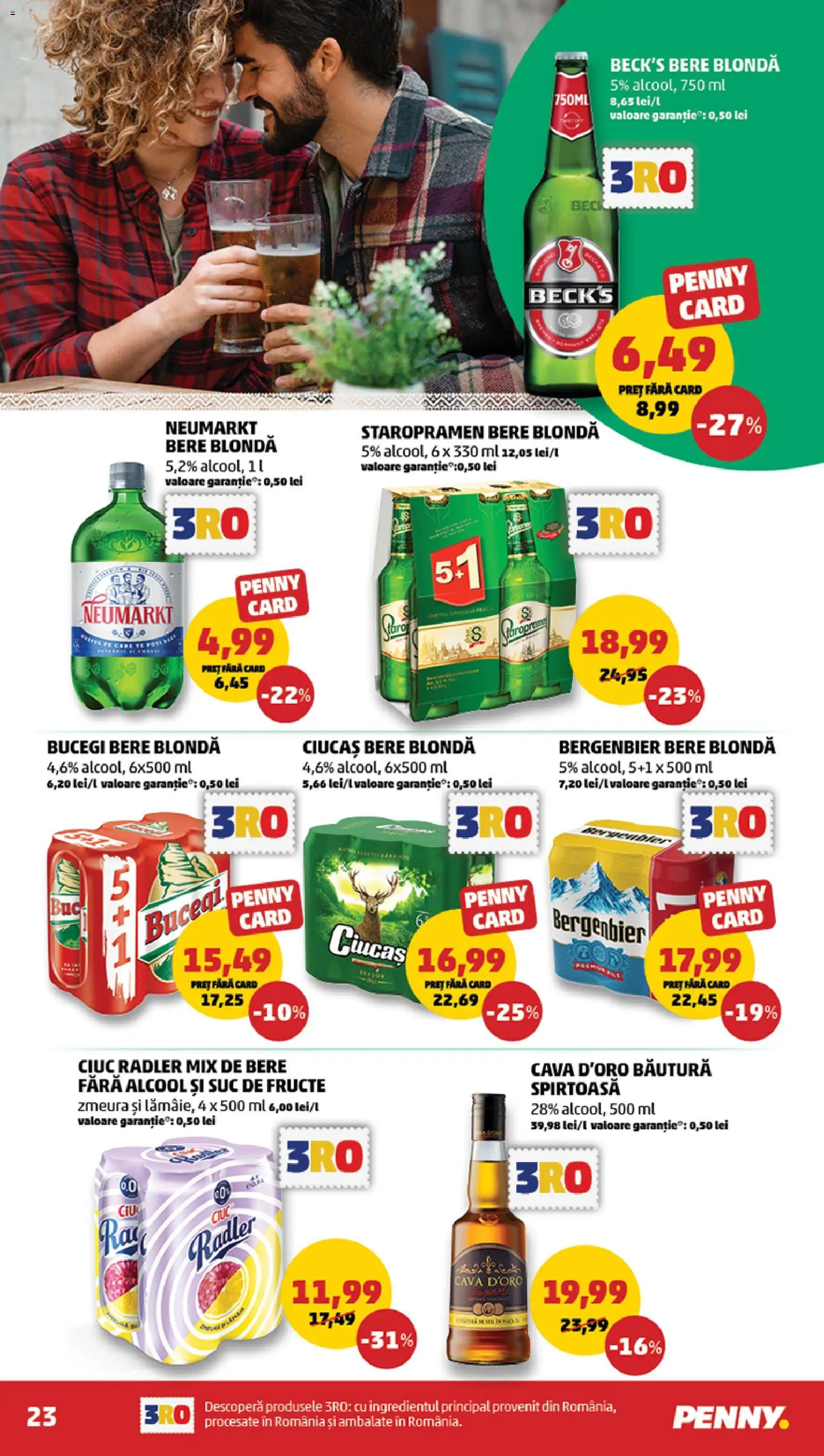 Catalog PENNY Market 26 Noiembrie - 1 Decembrie 2025 | Pagina 23 | Produse: Pară, Bec, Bere, Fructe