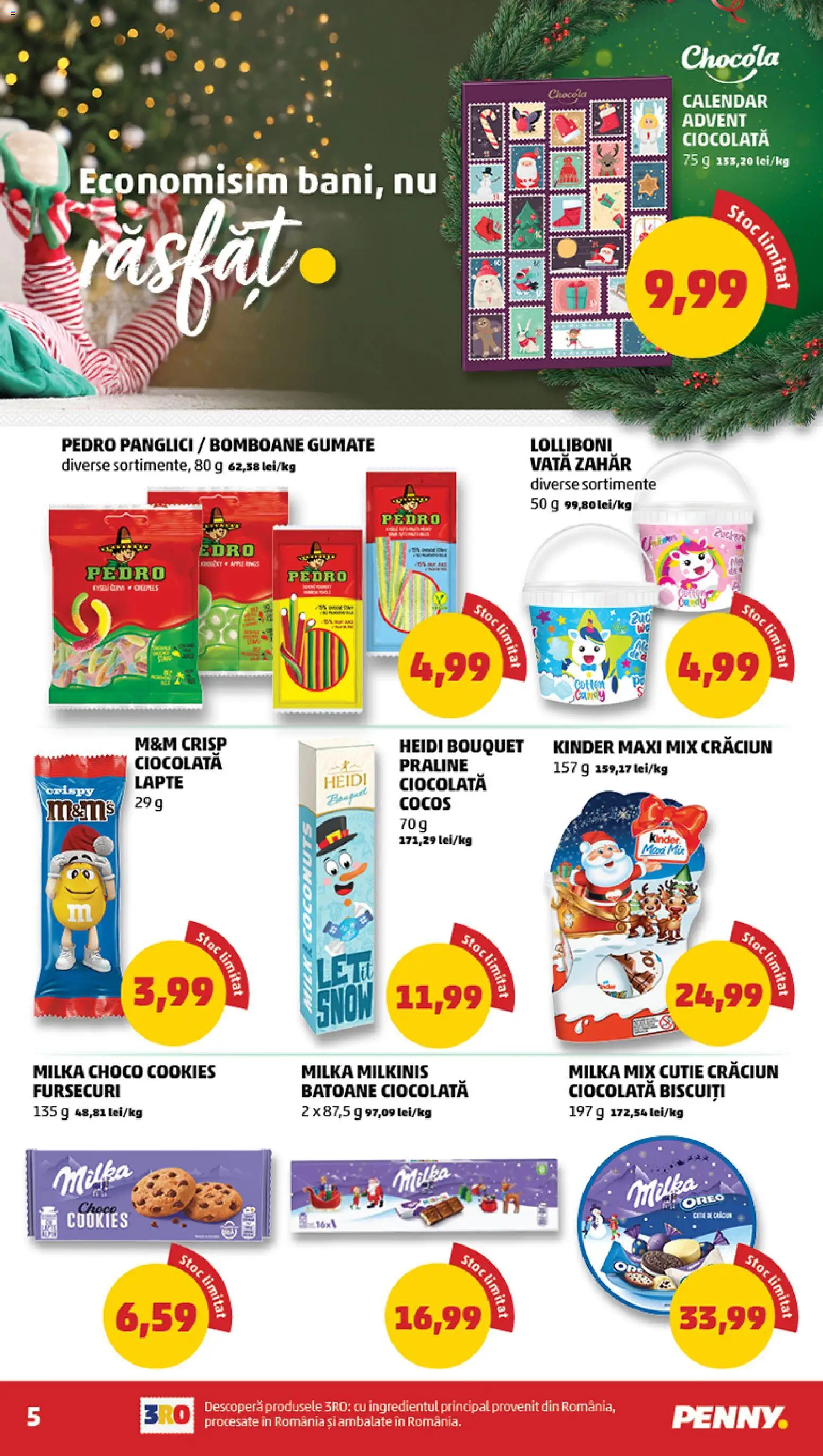 Catalog PENNY Market 26 Noiembrie - 1 Decembrie 2025 | Pagina 5 | Produse: Praline, Lapte, Ciocolată, Bomboane